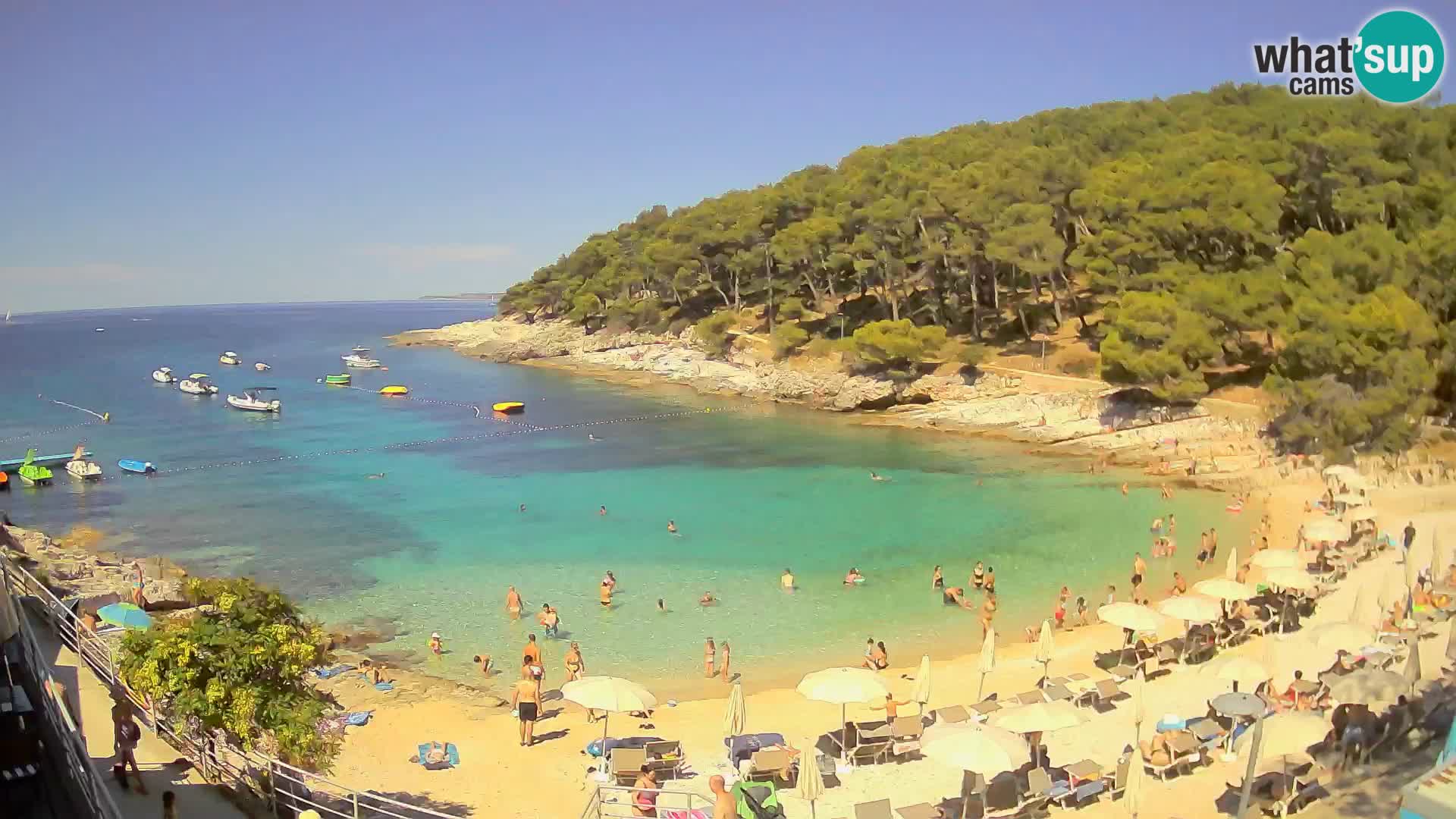 Webcam Mali Lošinj – spiaggia Sunčana uvala – Veli Žal