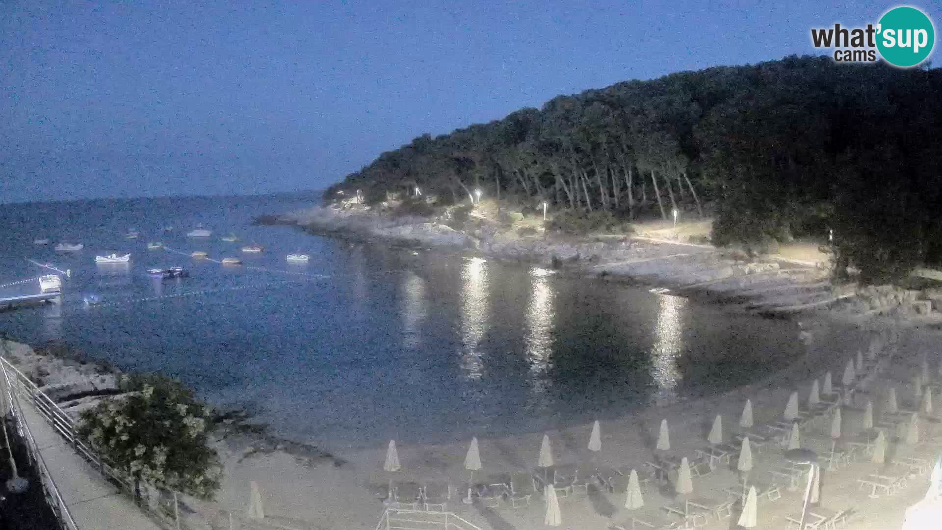 Webcam Mali Lošinj – Sunčana uvala Strand – Veli Žal