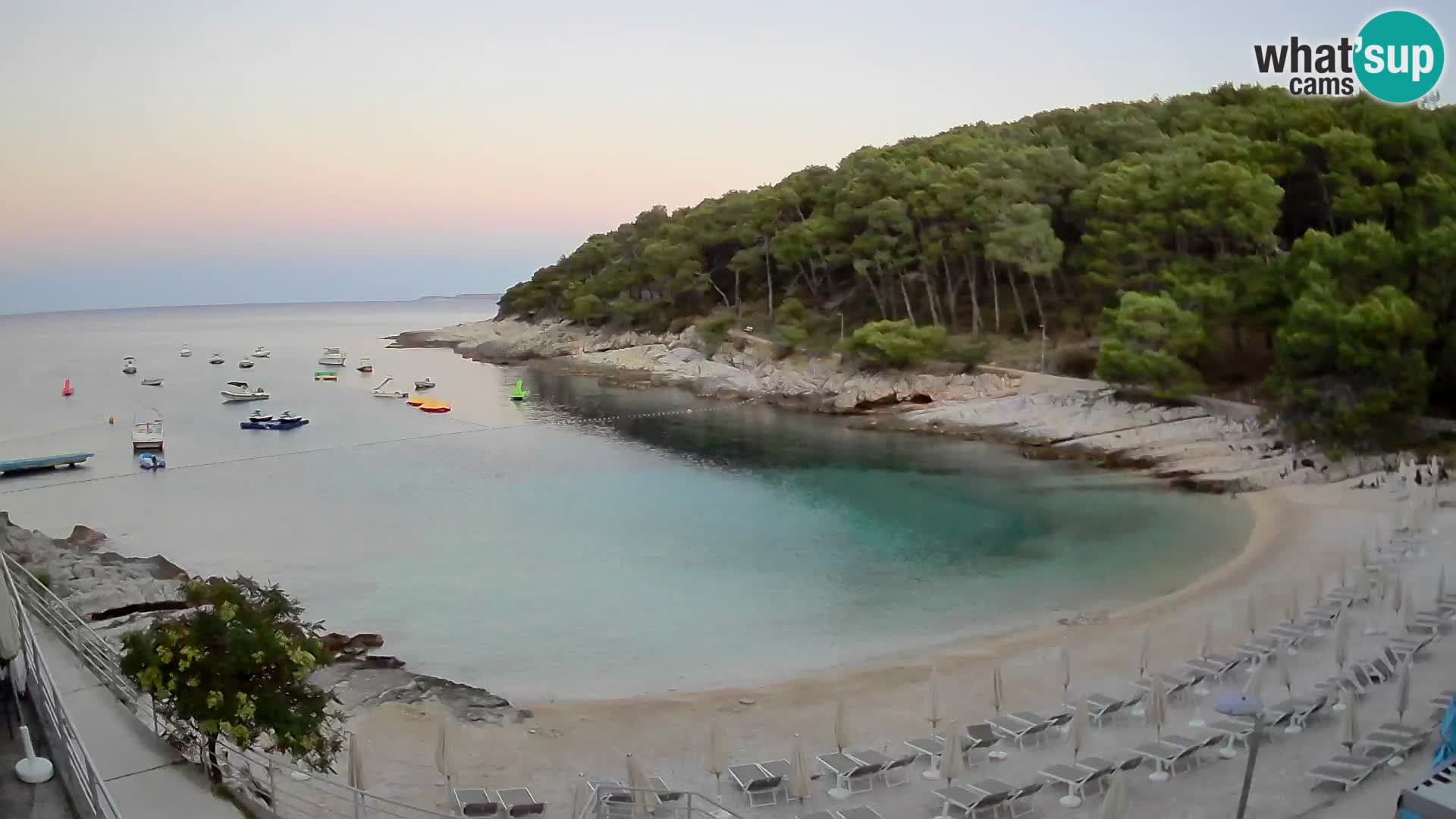 Webcam Mali Lošinj – Sunčana uvala Strand – Veli Žal