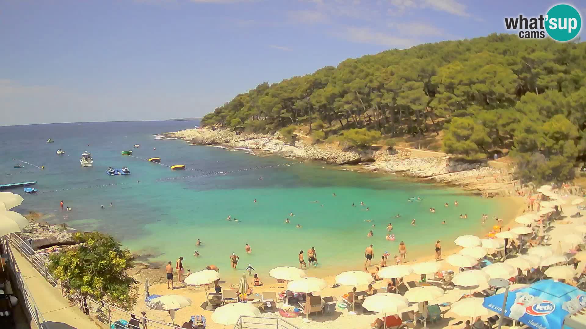 Webcam Mali Lošinj – Sunčana uvala beach – Veli Žal