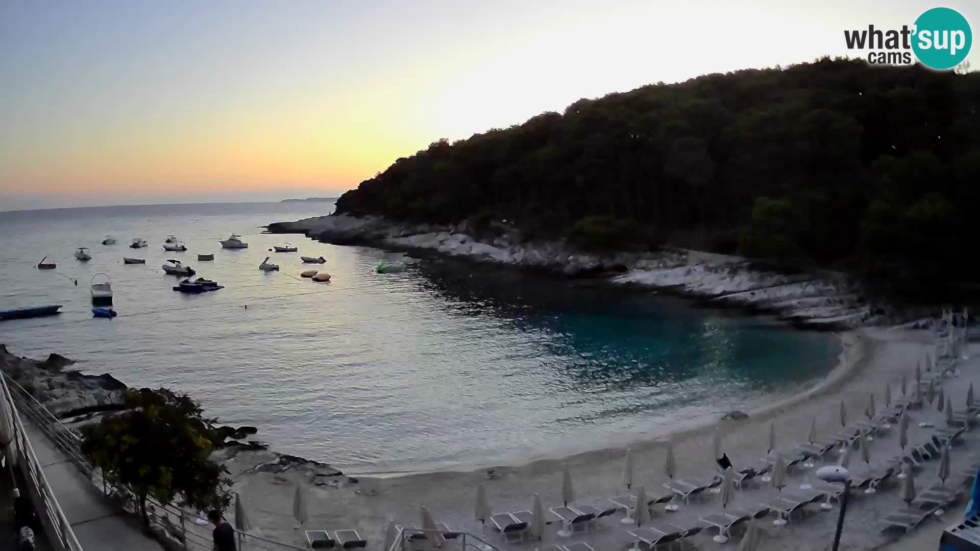 Webcam Mali Lošinj – Sunčana uvala Strand – Veli Žal