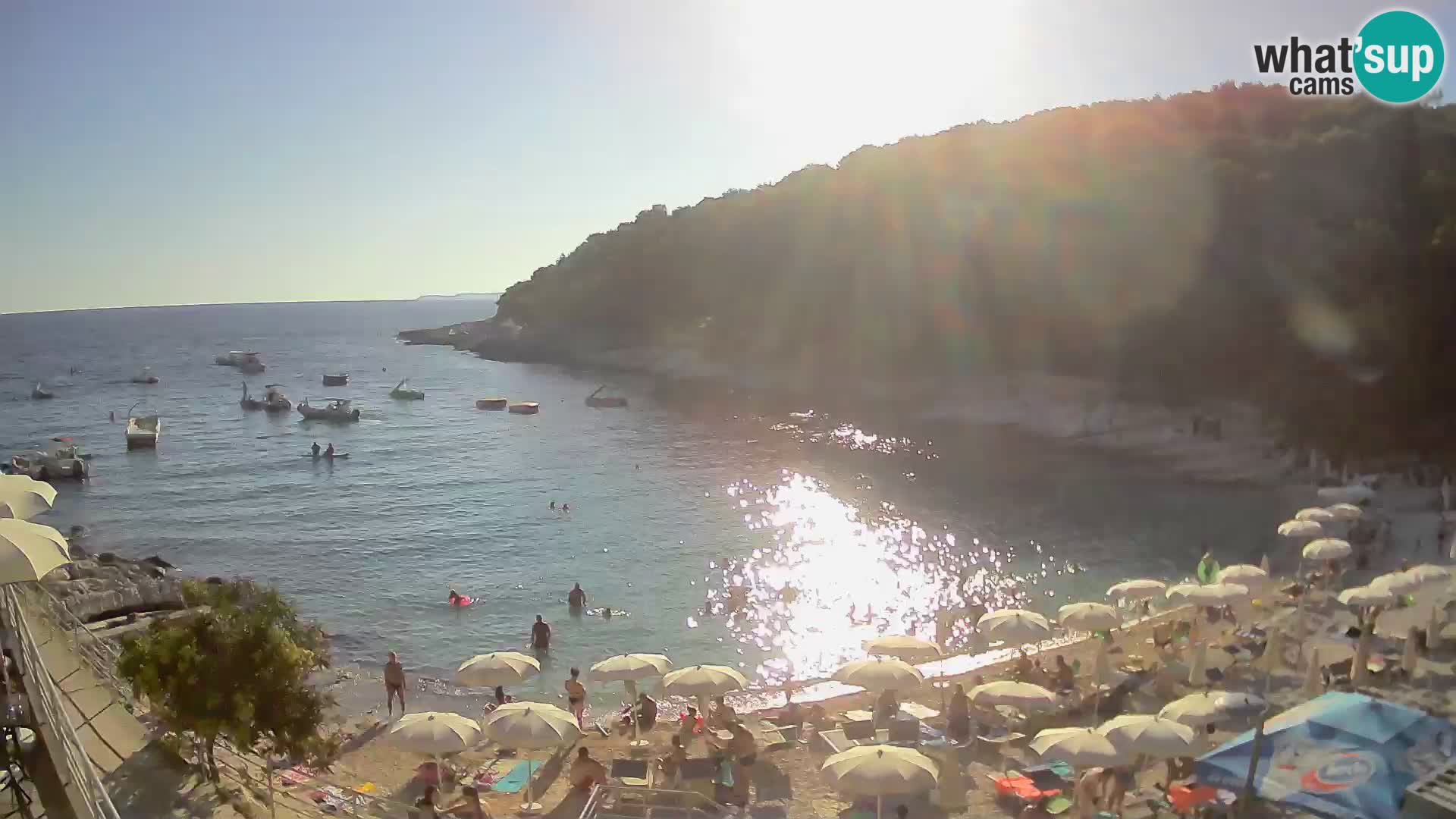 Webcam Mali Lošinj – Sunčana uvala beach – Veli Žal