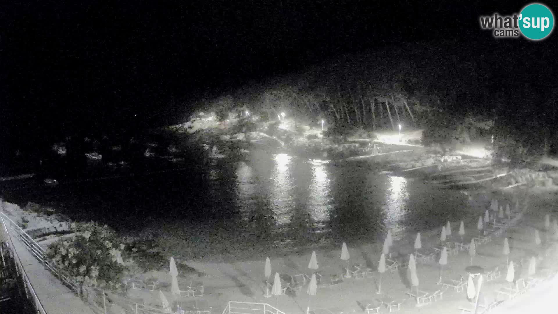 Webcam Mali Lošinj – playa Sunčana uvala – Veli Žal