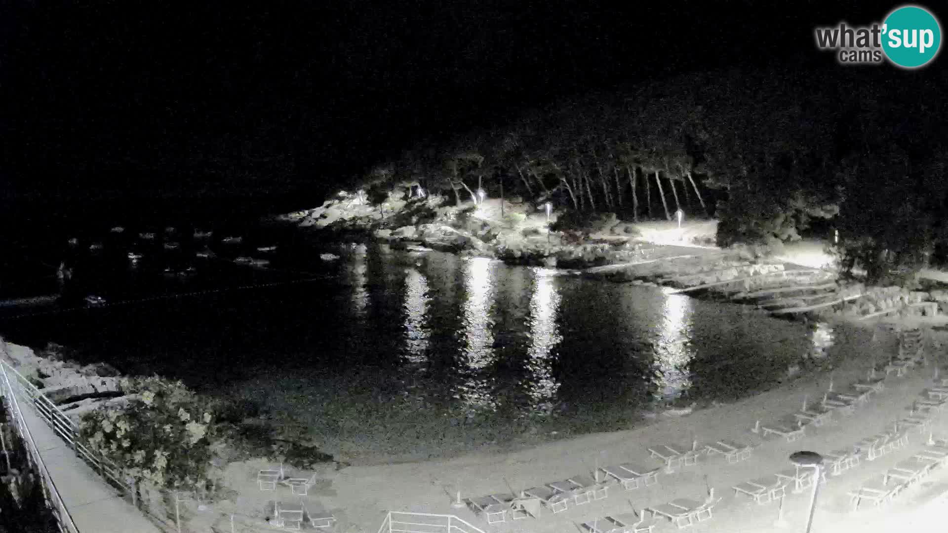 Webcam Mali Lošinj – Sunčana uvala beach – Veli Žal