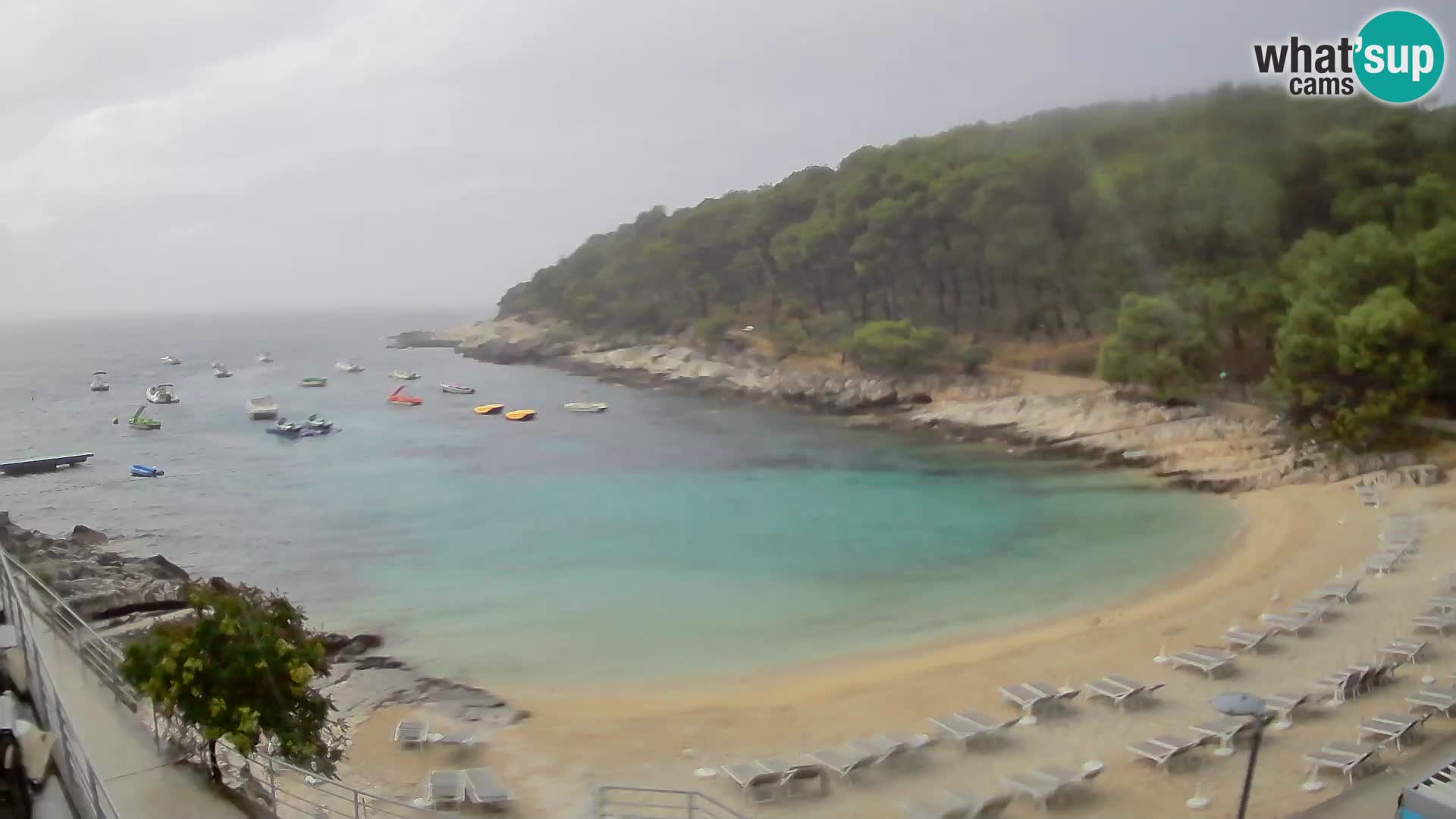 Webcam Mali Lošinj – Sunčana uvala beach – Veli Žal
