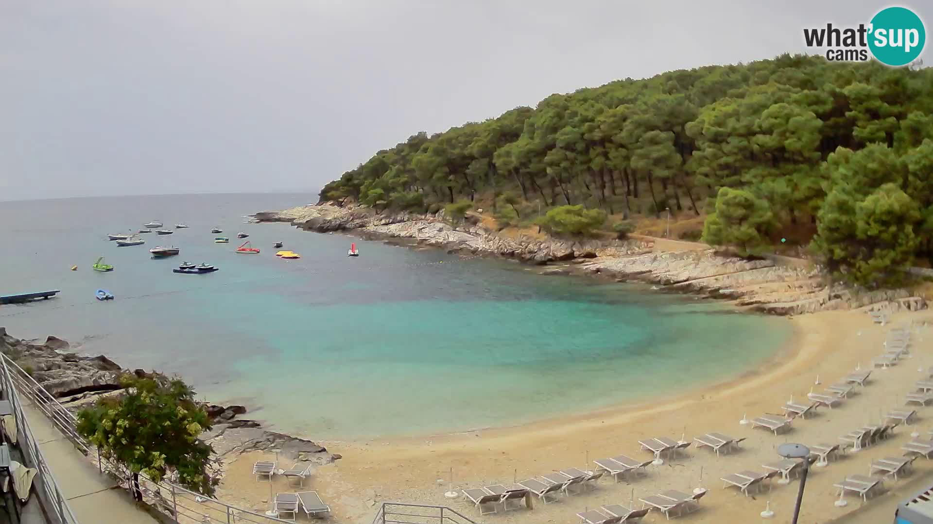 Webcam Mali Lošinj – Sunčana uvala beach – Veli Žal