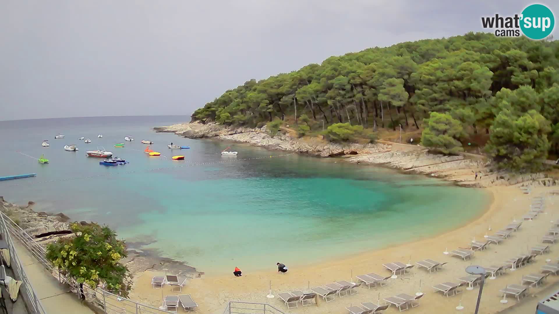 Webcam Mali Lošinj – Sunčana uvala beach – Veli Žal