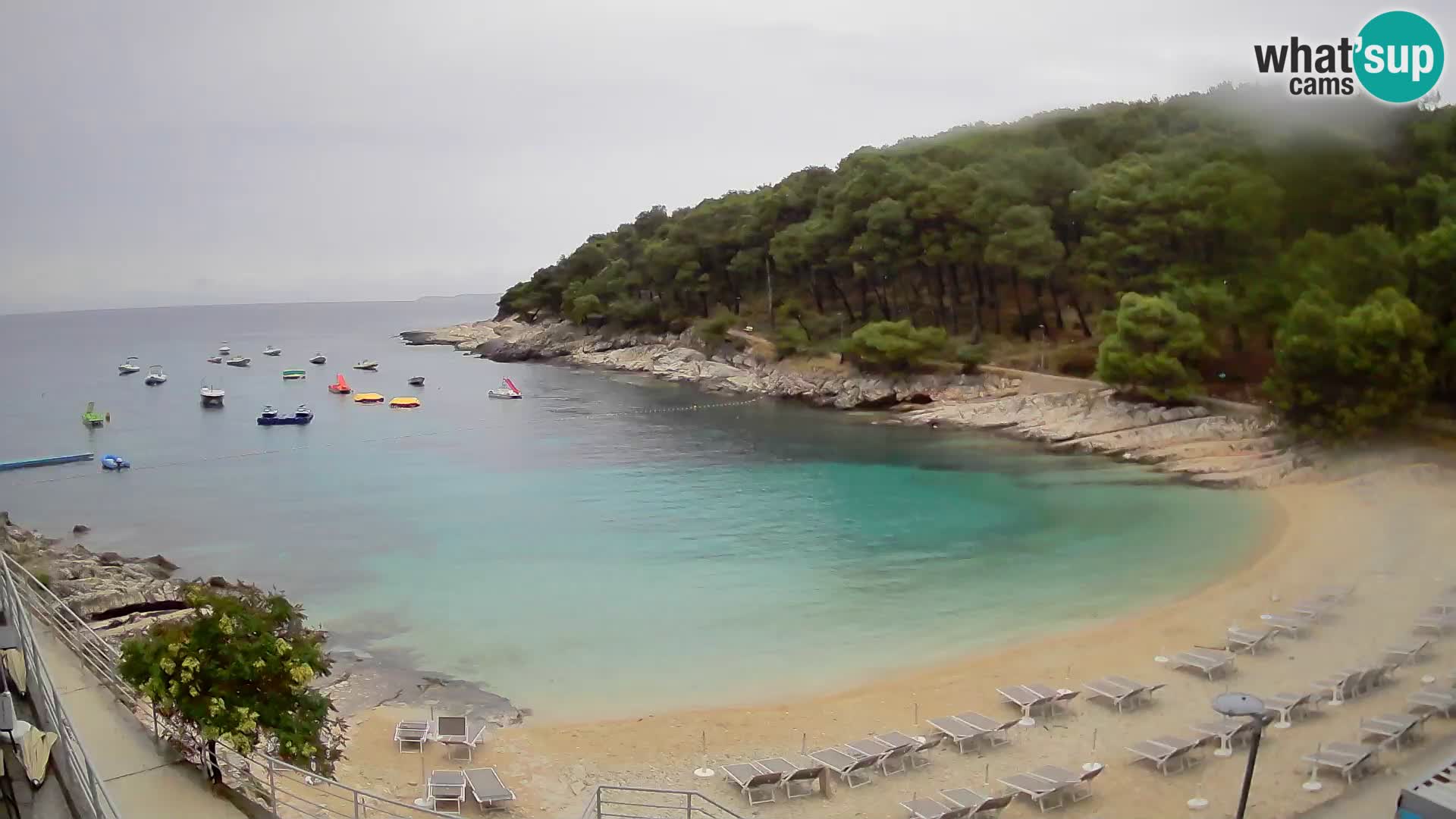 Webcam Mali Lošinj – Sunčana uvala beach – Veli Žal