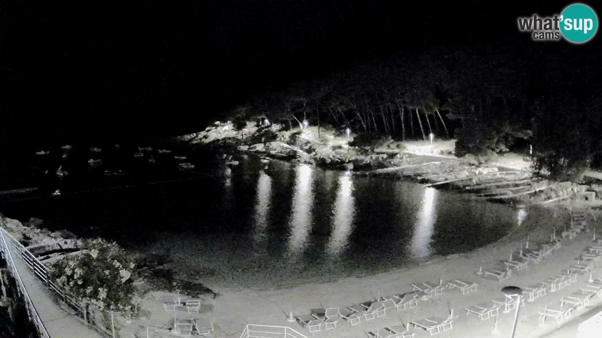 Webcam Mali Lošinj – Sunčana uvala beach – Veli Žal