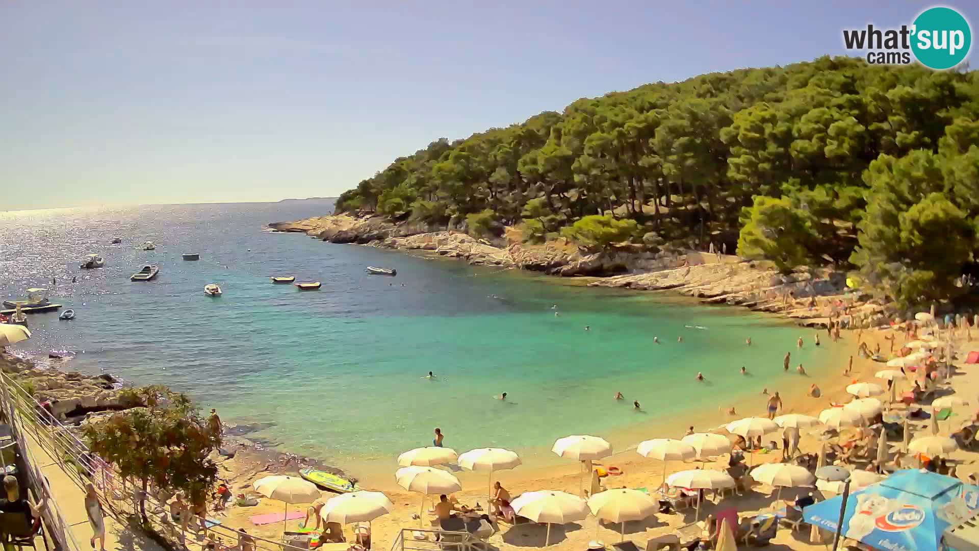 Webcam Mali Lošinj – Sunčana uvala Strand – Veli Žal