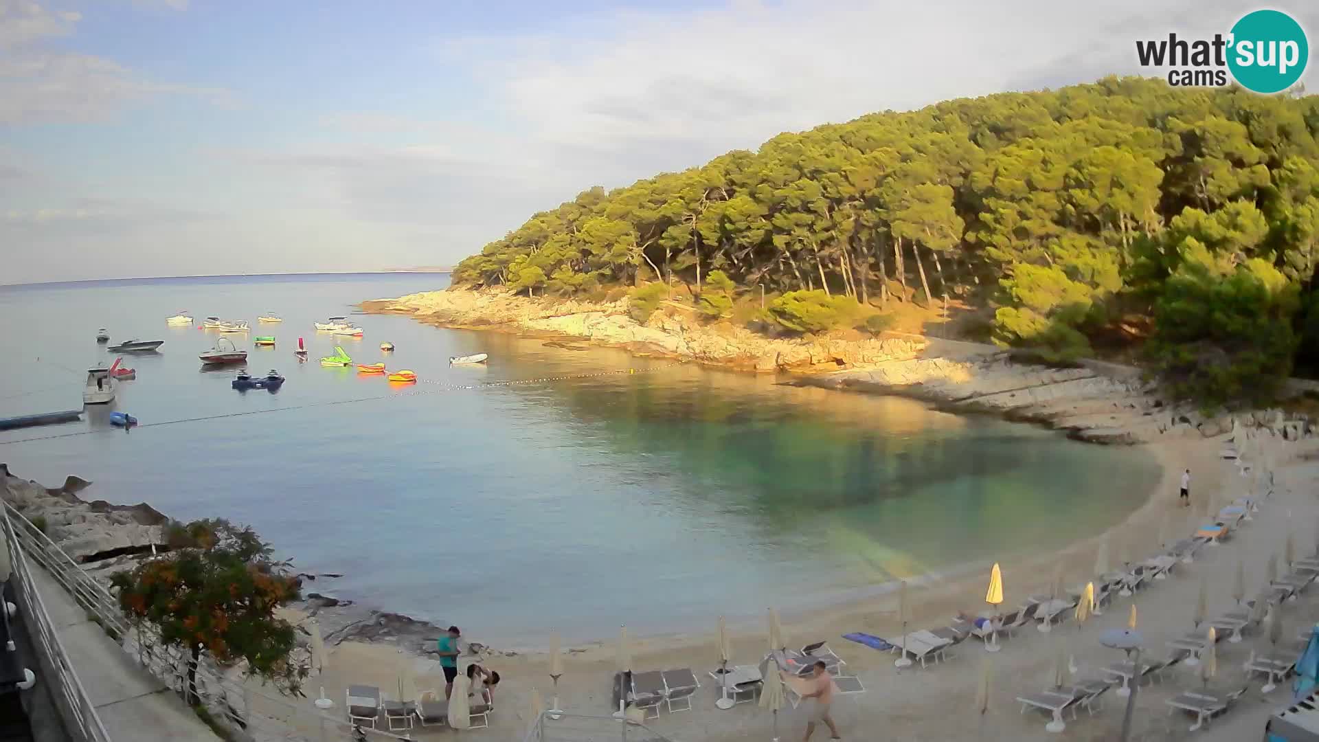 Webcam Mali Lošinj – Sunčana uvala Strand – Veli Žal