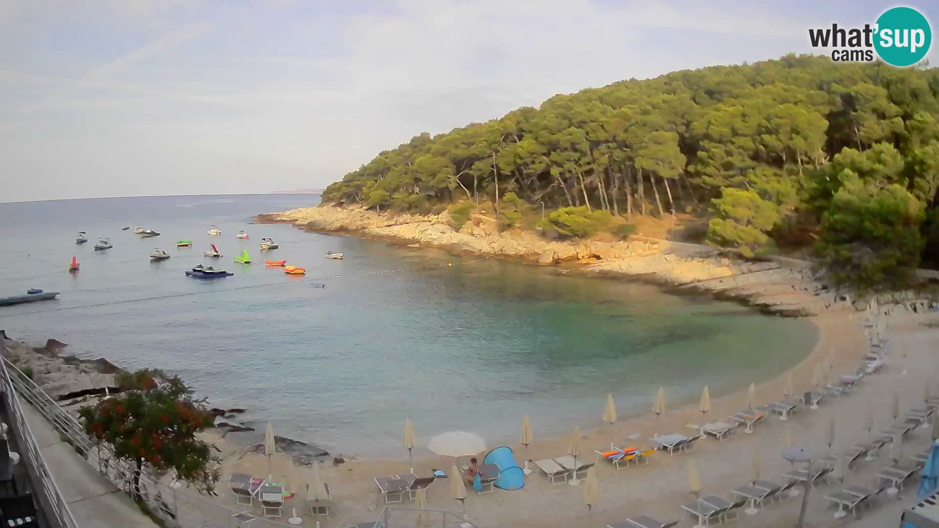 Webcam Mali Lošinj – Sunčana uvala Strand – Veli Žal