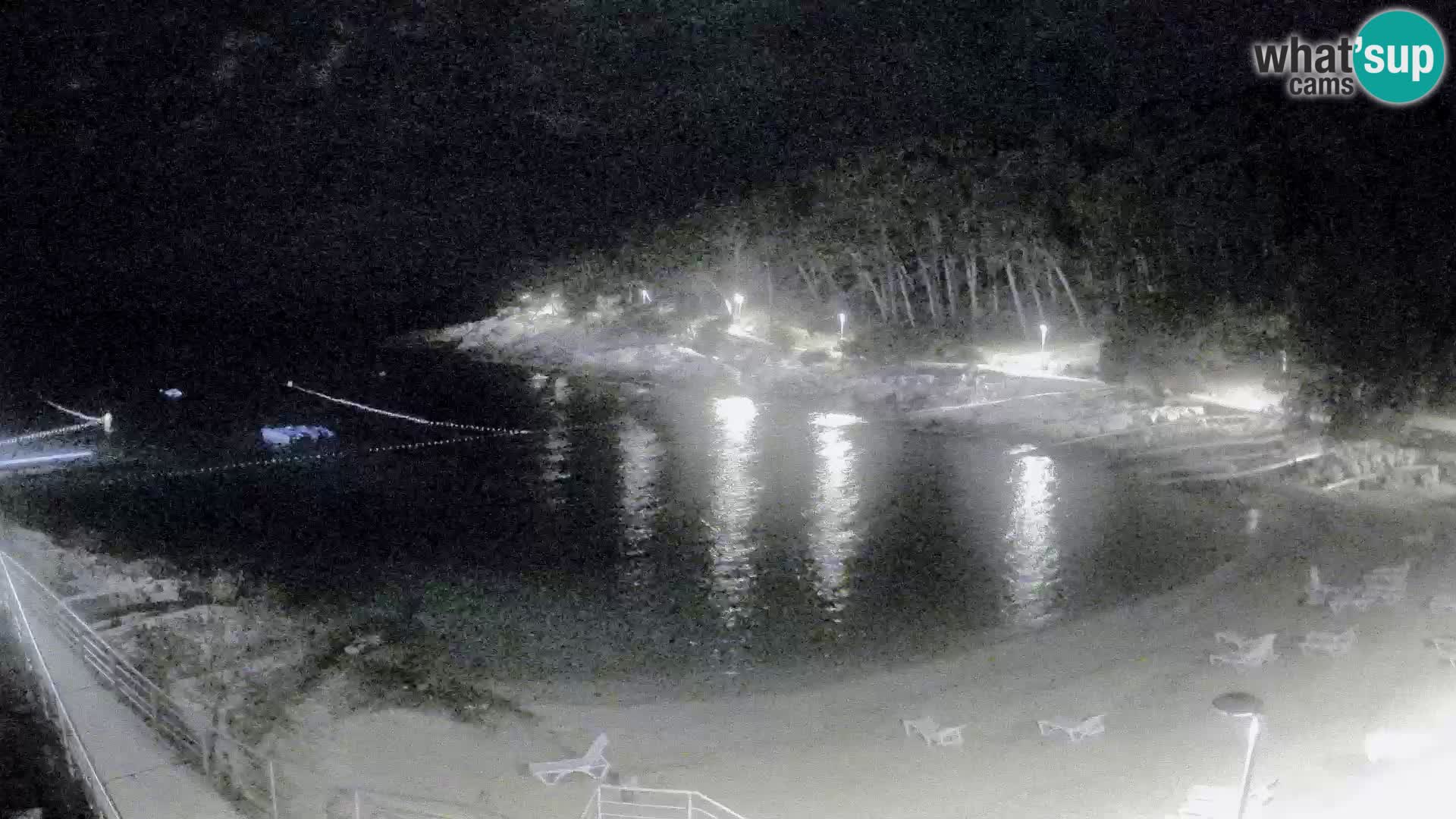 Webcam Mali Lošinj – playa Sunčana uvala – Veli Žal