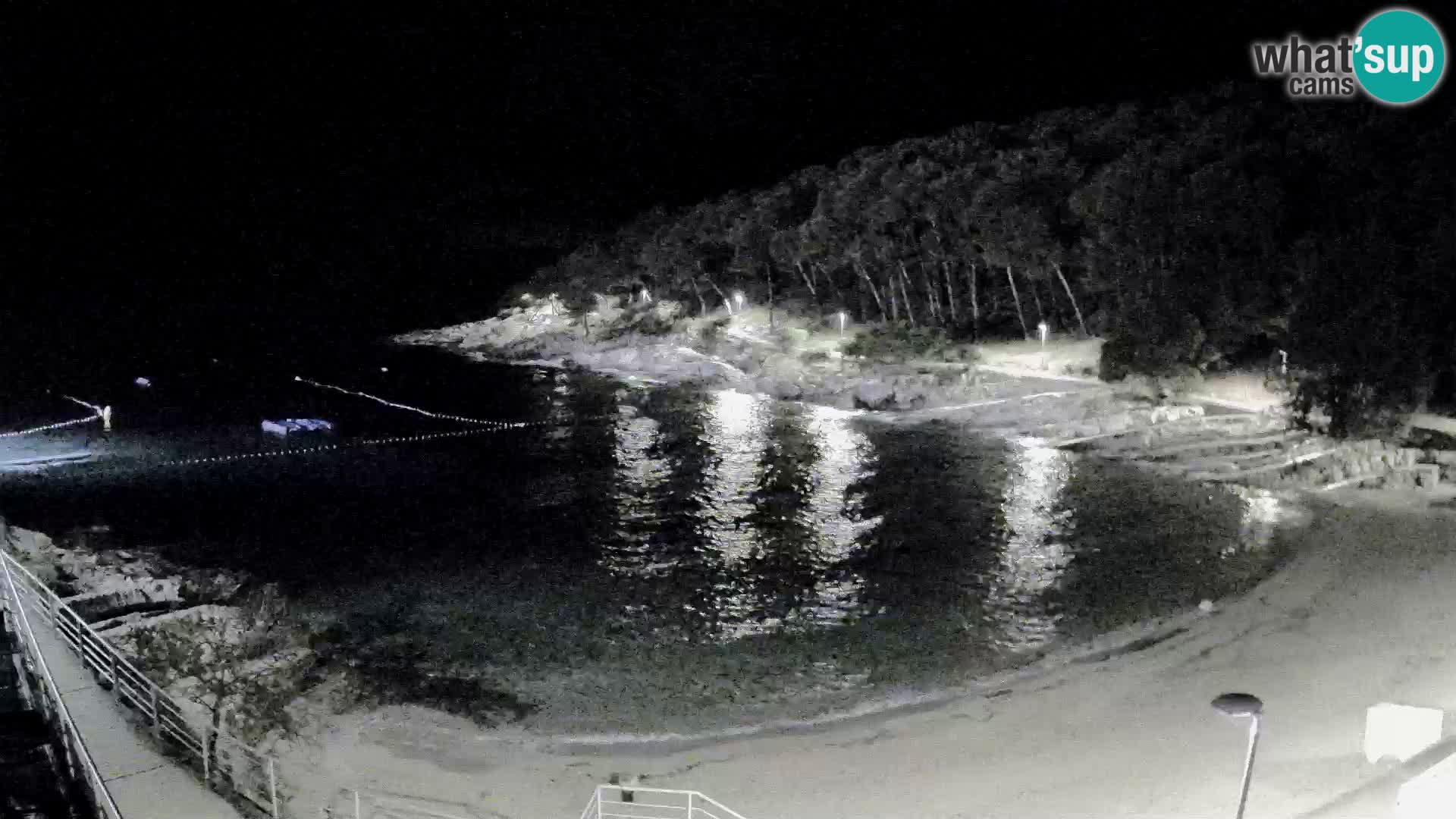 Webcam Mali Lošinj – spiaggia Sunčana uvala – Veli Žal