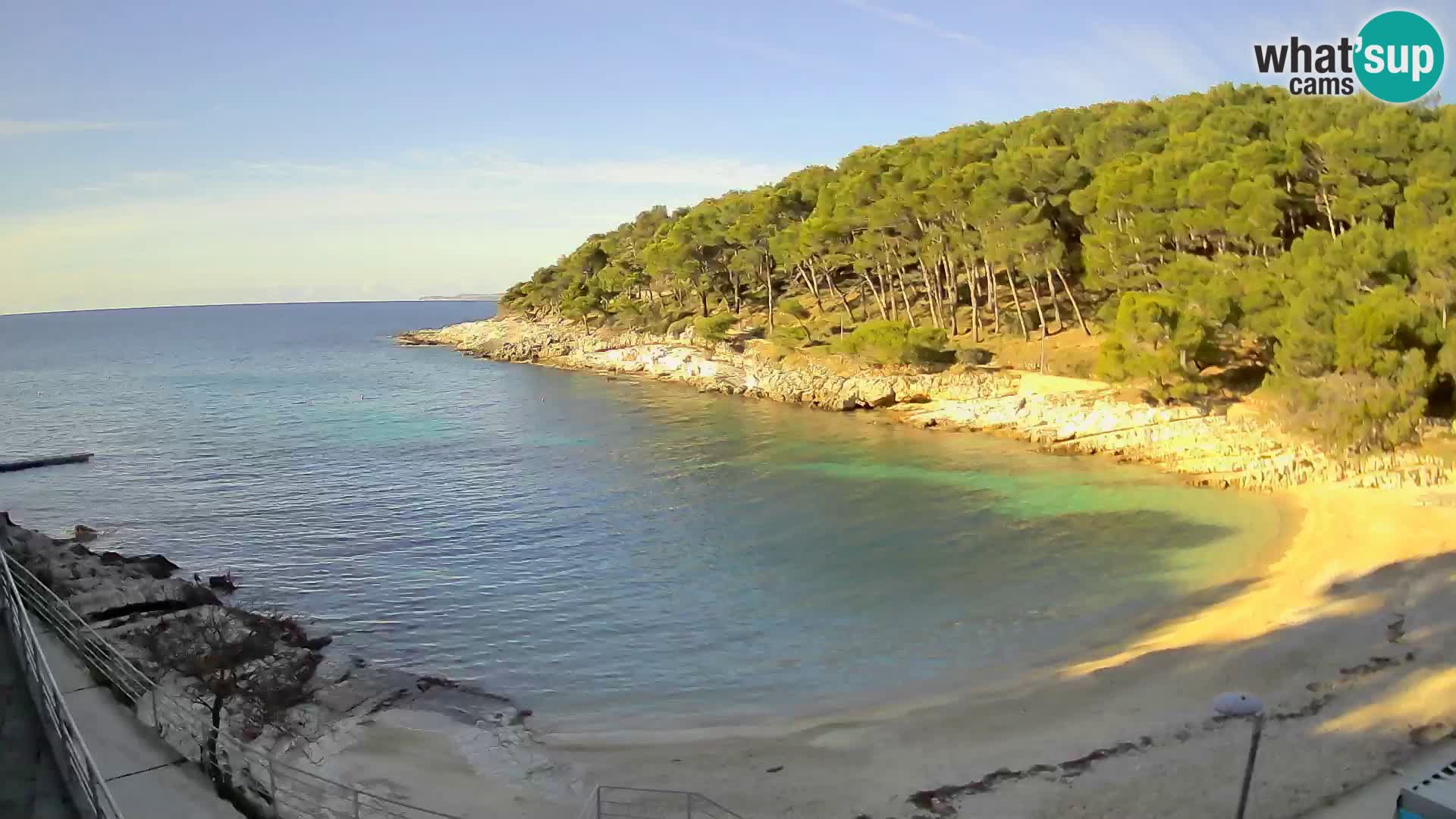 Spletna Kamera Mali Lošinj – plaža Sunčana uvala – Veli Žal