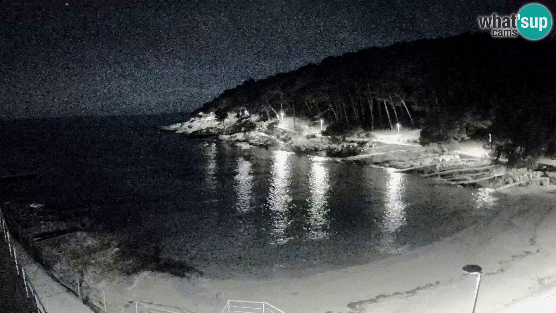 Webcam Mali Lošinj – spiaggia Sunčana uvala – Veli Žal