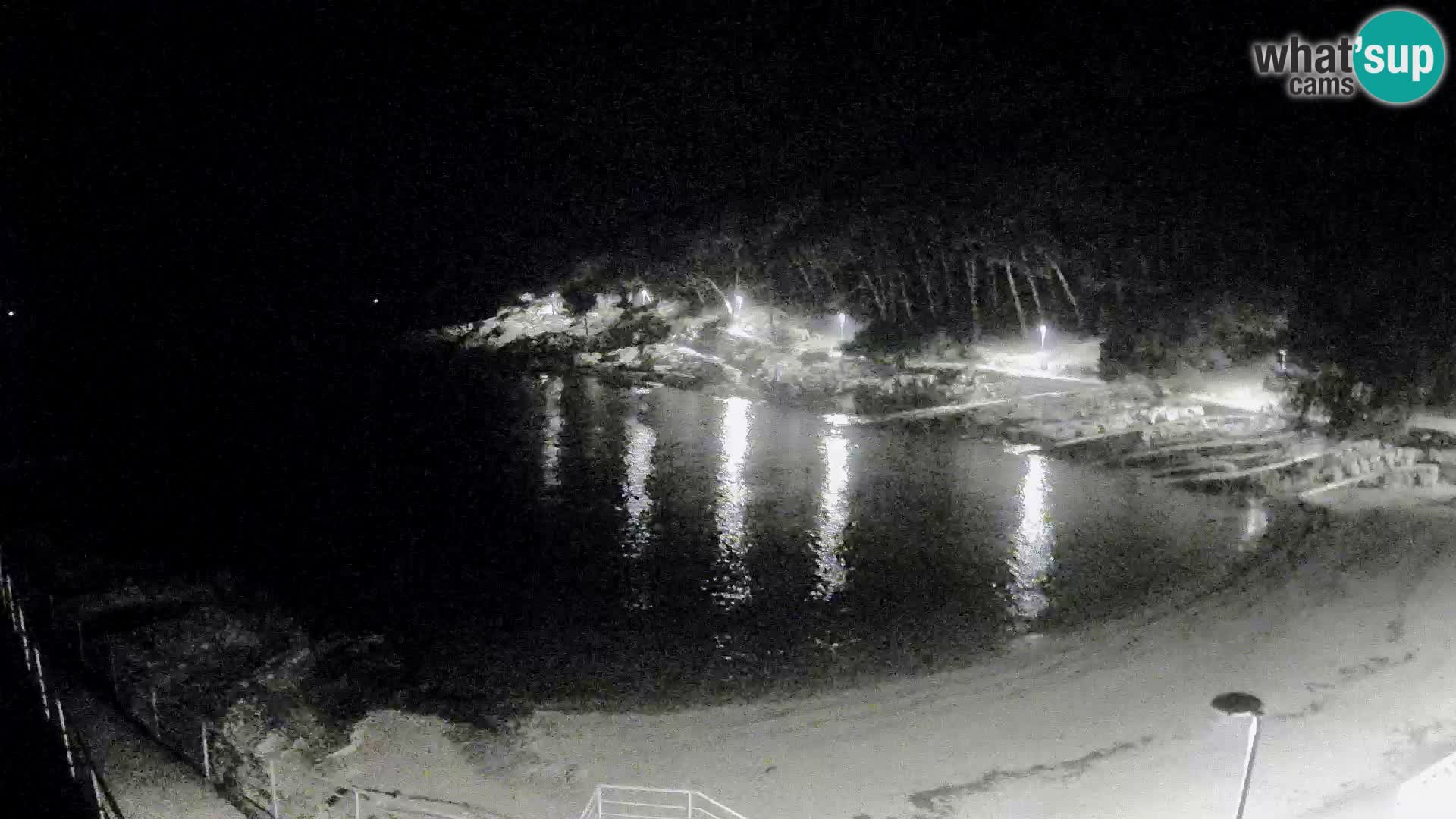 Webcam Mali Lošinj – plage Sunčana uvala – Veli Žal