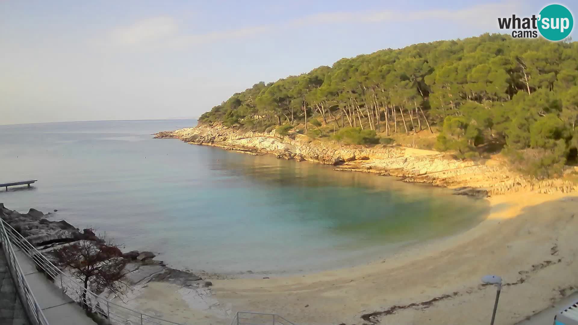 Webcam Mali Lošinj – Sunčana uvala Strand – Veli Žal