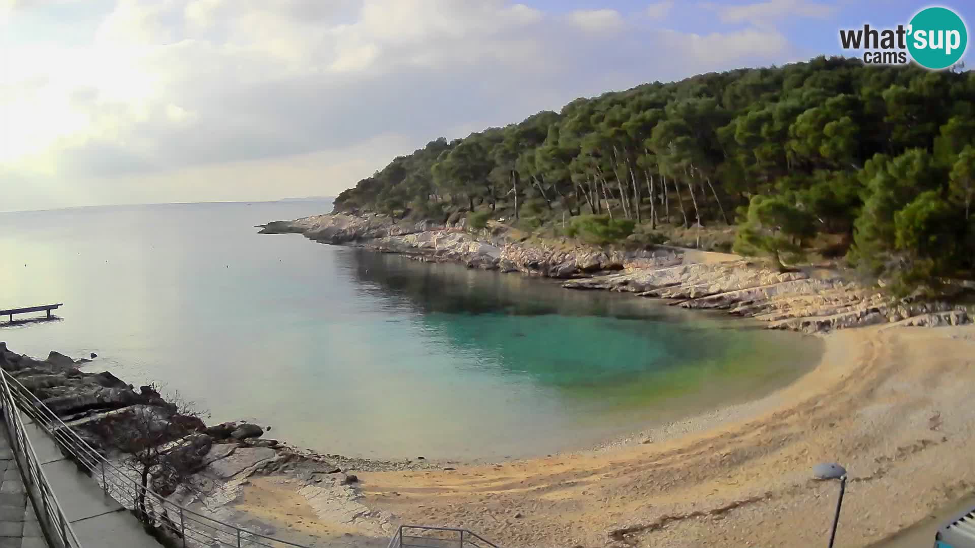 Webcam Mali Lošinj – Sunčana uvala Strand – Veli Žal