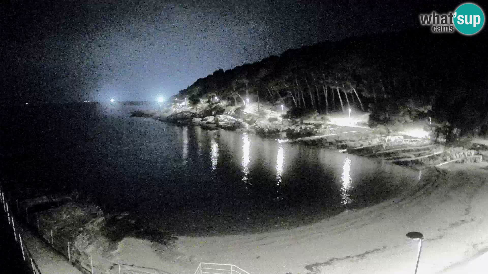 Webcam Mali Lošinj – spiaggia Sunčana uvala – Veli Žal