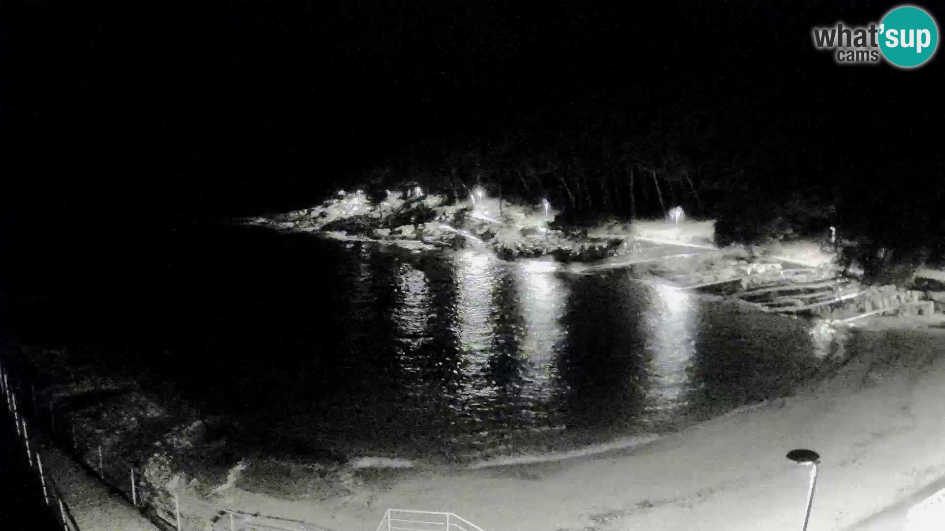 Spletna Kamera Mali Lošinj – plaža Sunčana uvala – Veli Žal