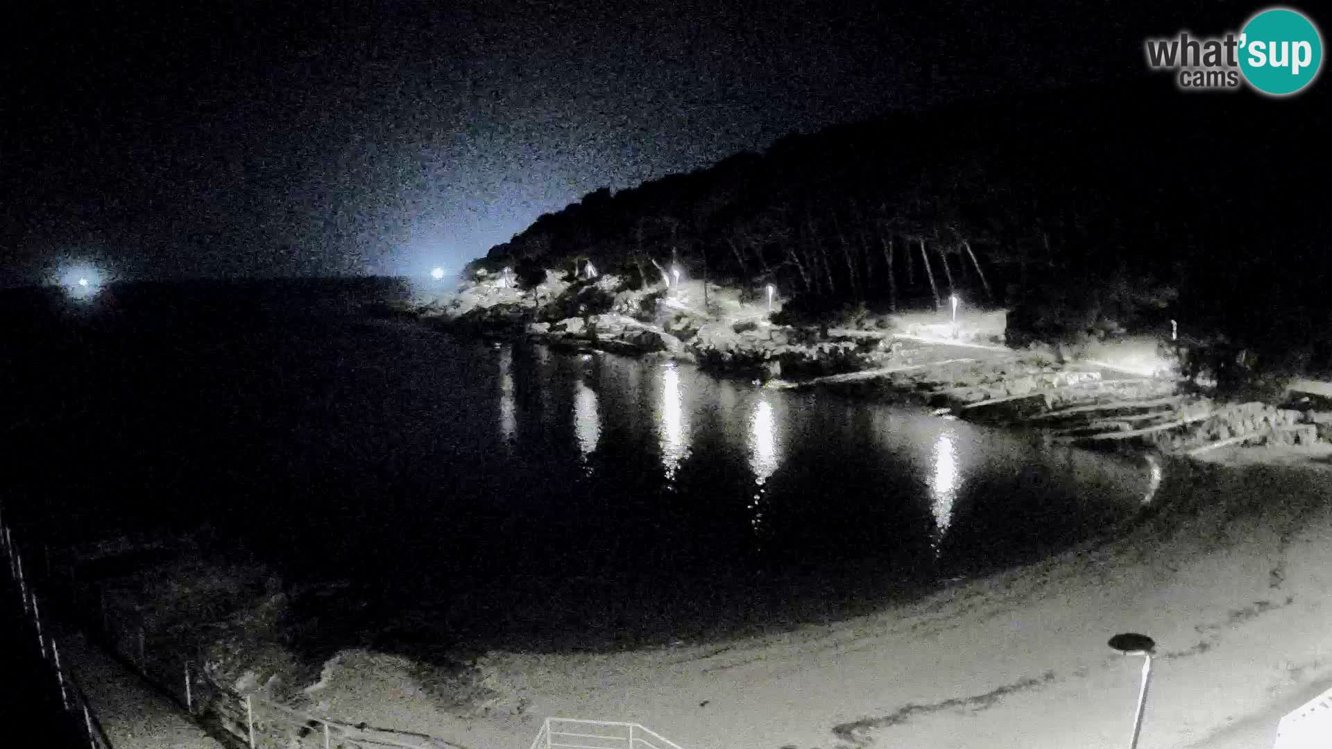 Webcam Mali Lošinj – Sunčana uvala beach – Veli Žal