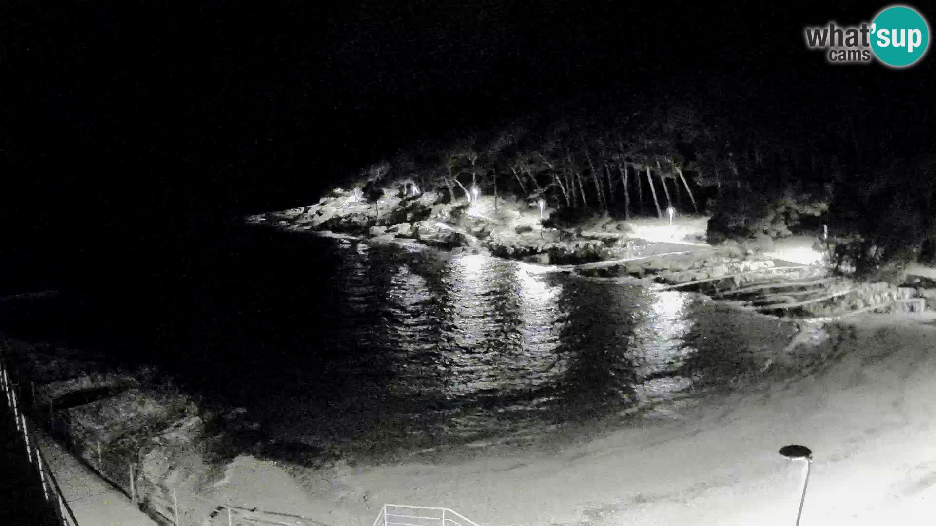 Webcam Mali Lošinj – Sunčana uvala Strand – Veli Žal
