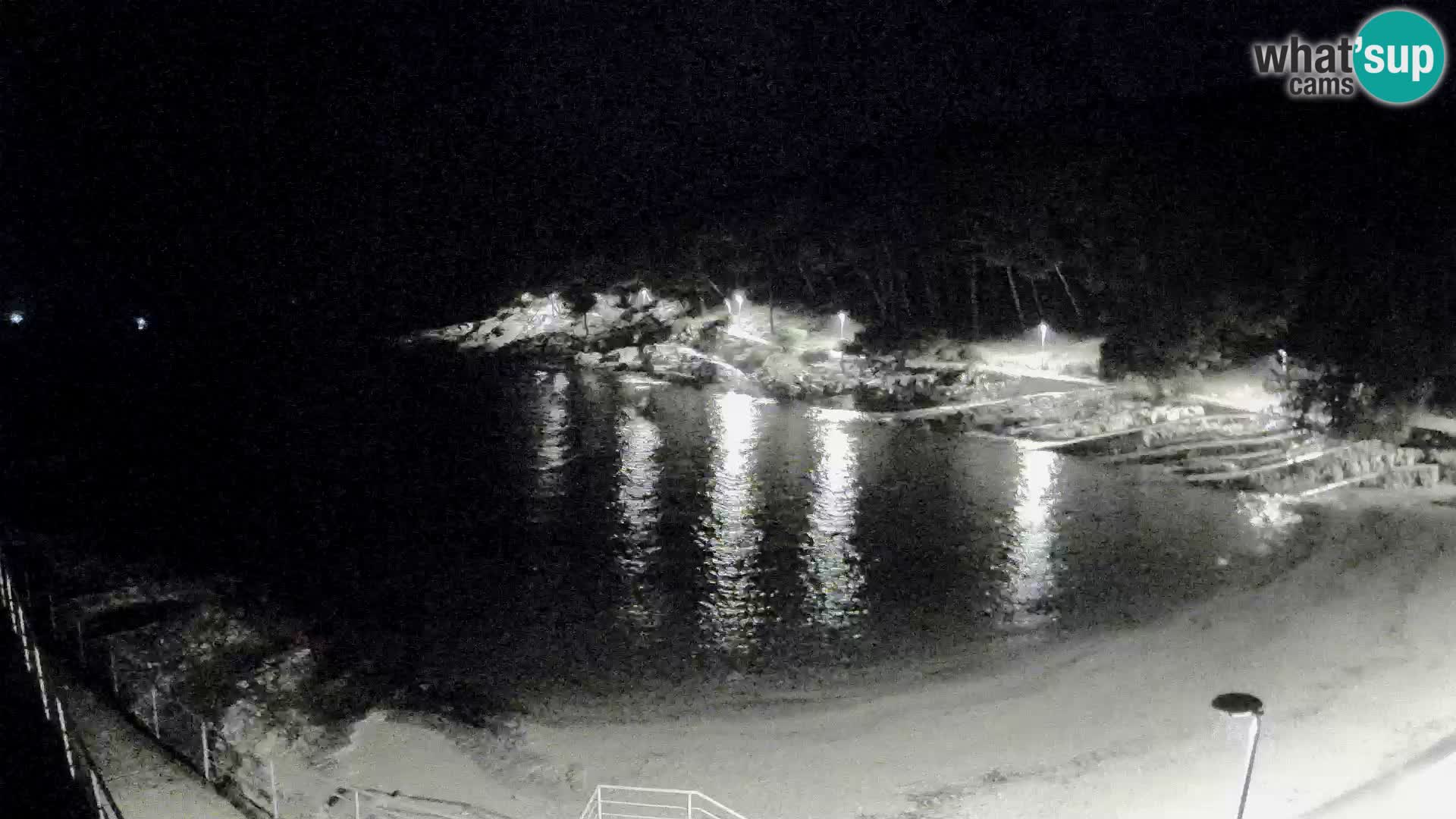 Spletna Kamera Mali Lošinj – plaža Sunčana uvala – Veli Žal