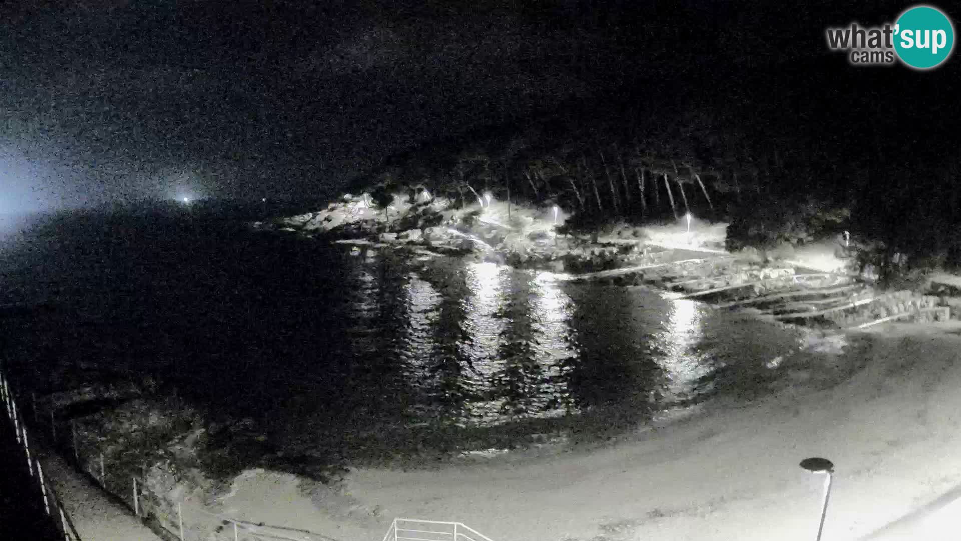 Webcam Mali Lošinj – plage Sunčana uvala – Veli Žal