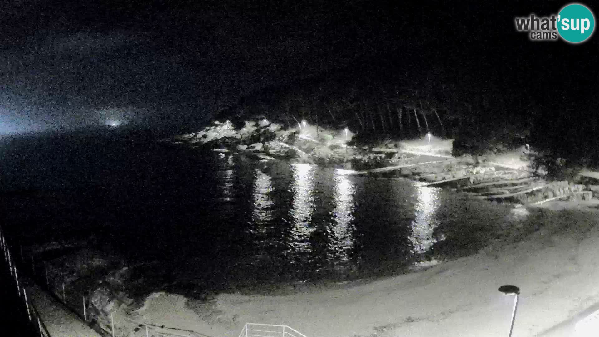 Web kam Mali Lošinj – plaža Sunčana uvala – Veli Žal