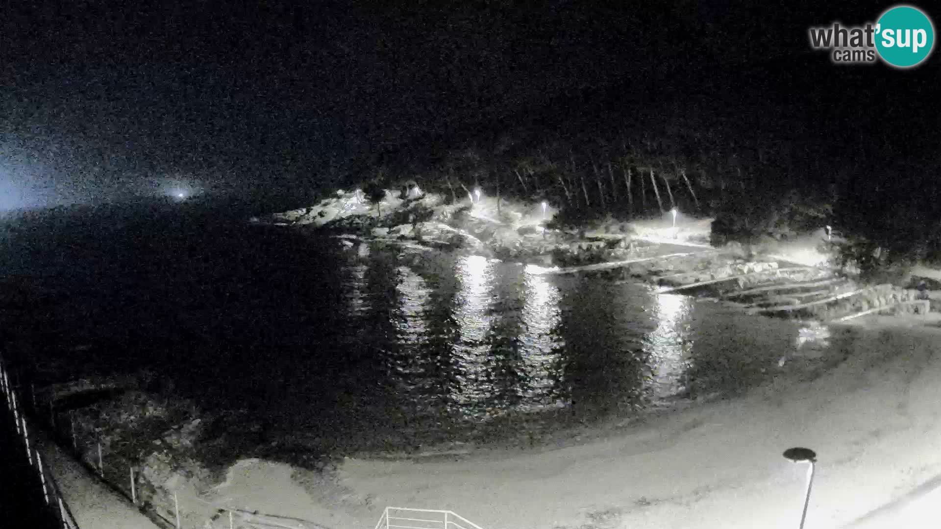 Webcam Mali Lošinj – playa Sunčana uvala – Veli Žal