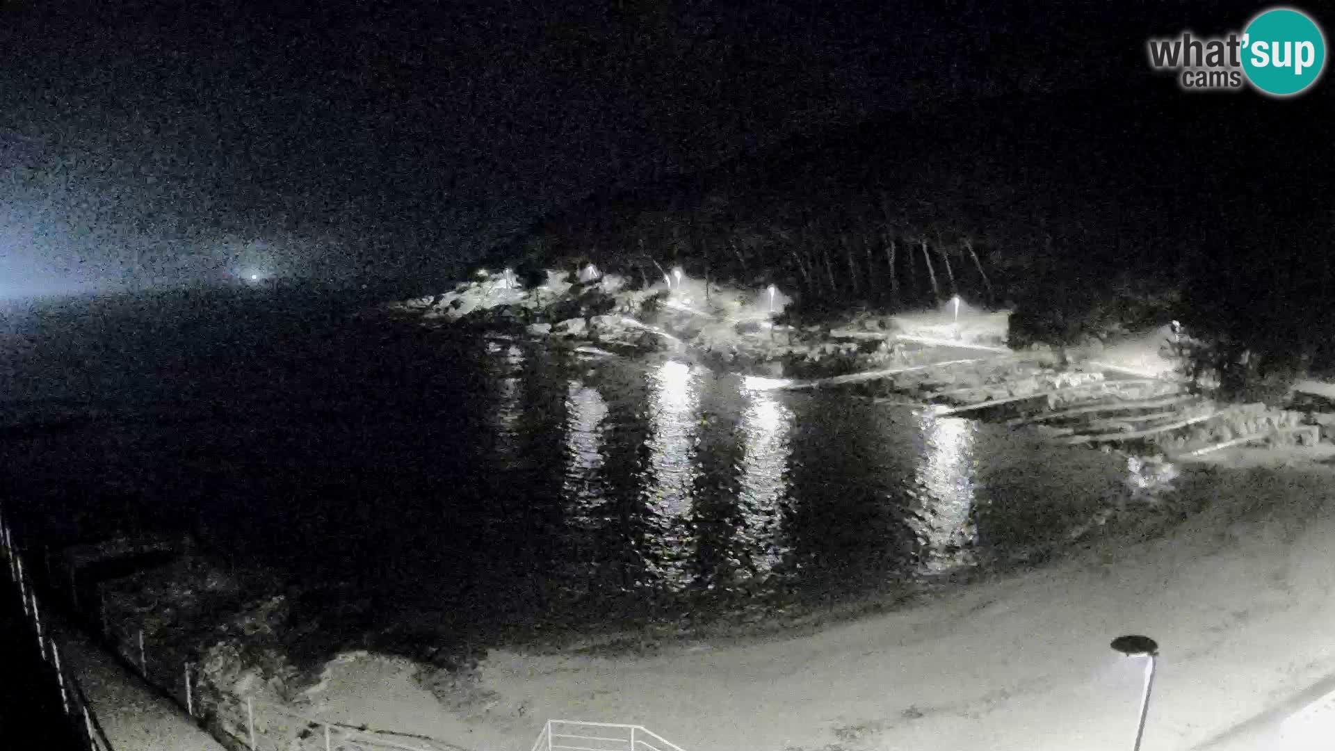 Spletna Kamera Mali Lošinj – plaža Sunčana uvala – Veli Žal