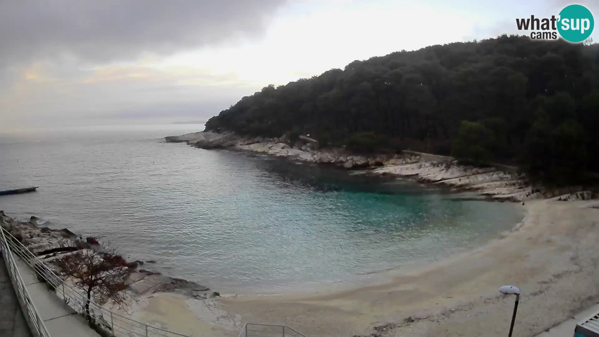 Webcam Mali Lošinj – spiaggia Sunčana uvala – Veli Žal