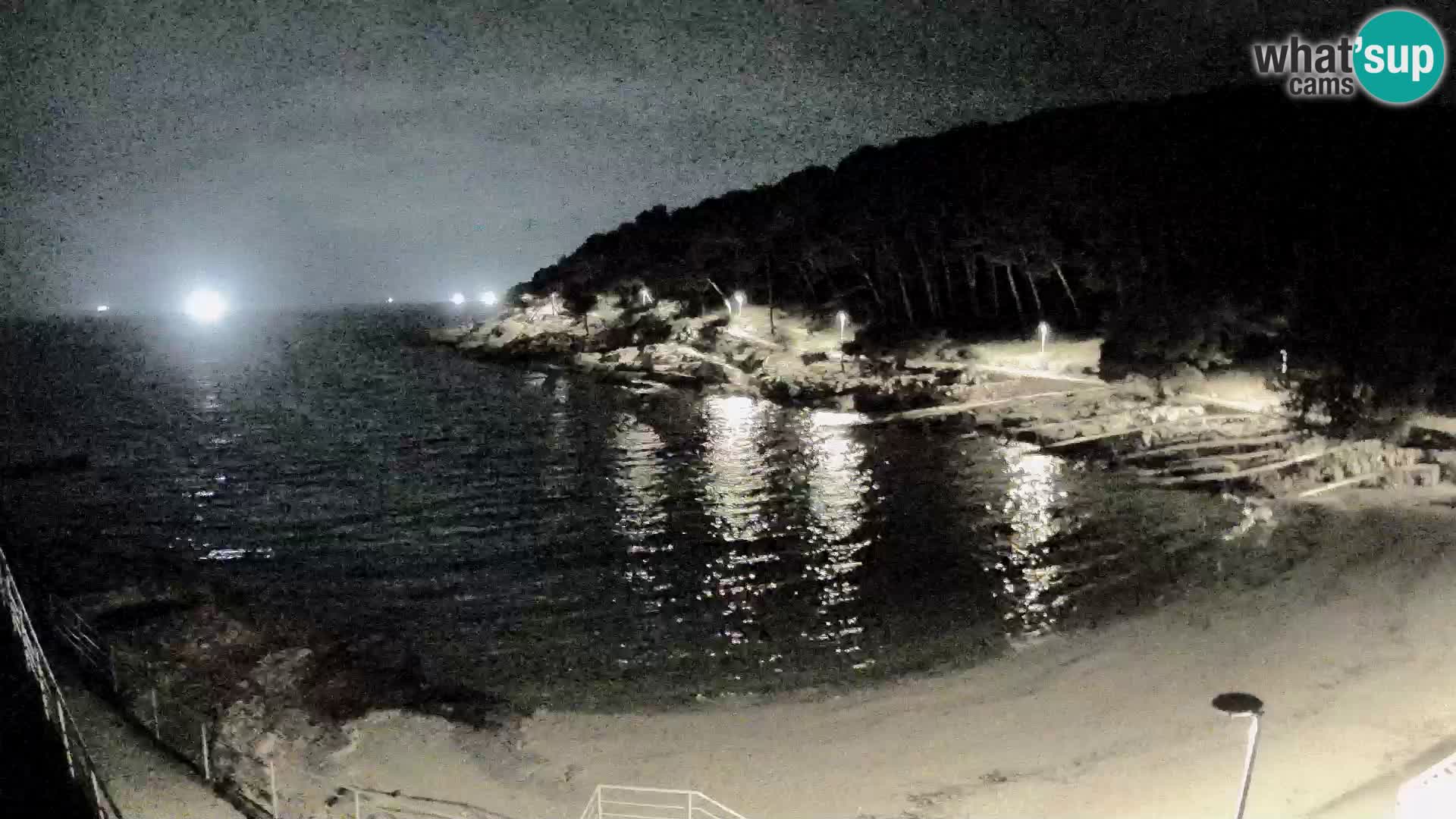 Webcam Mali Lošinj – spiaggia Sunčana uvala – Veli Žal