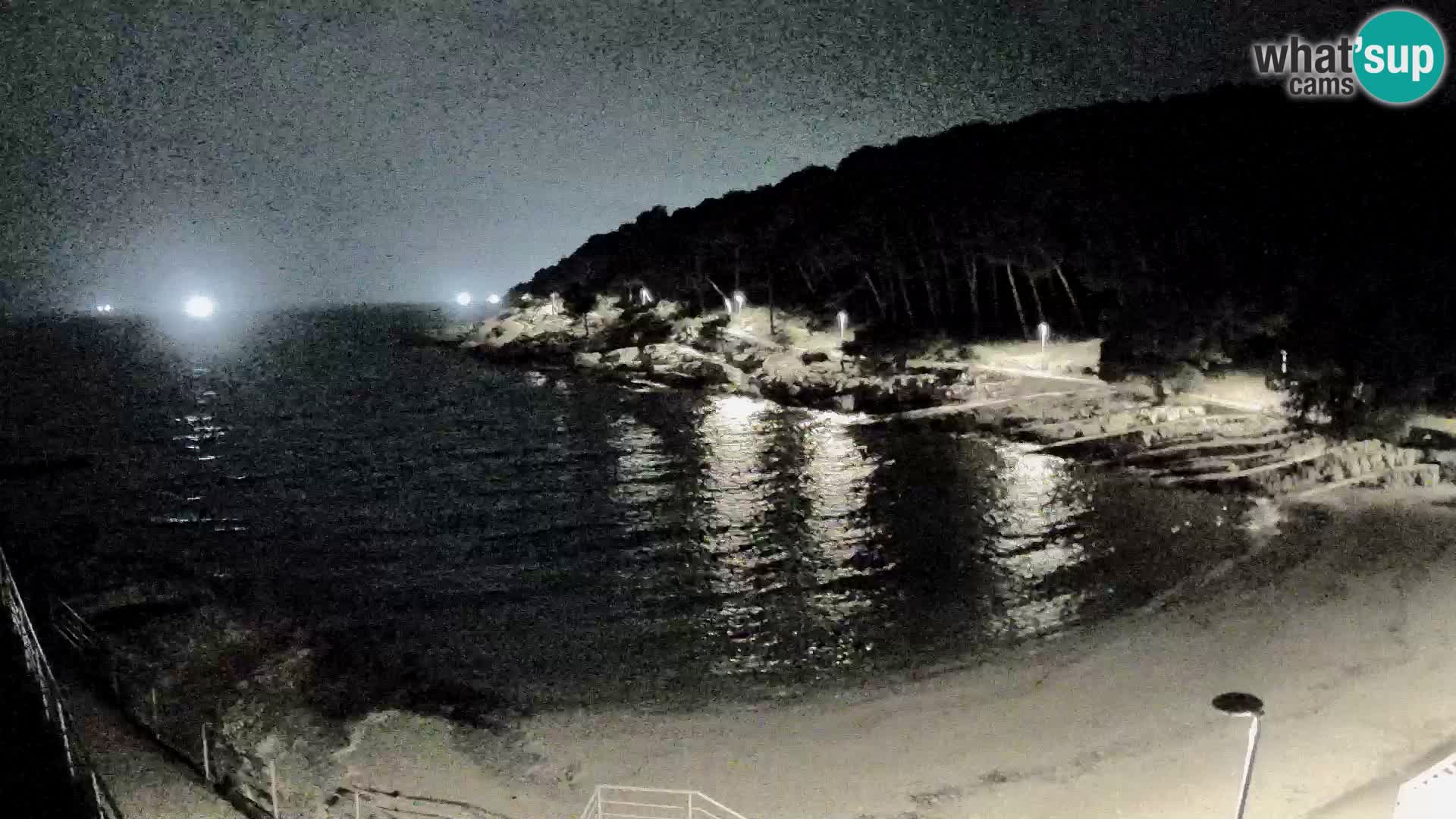 Webcam Mali Lošinj – spiaggia Sunčana uvala – Veli Žal