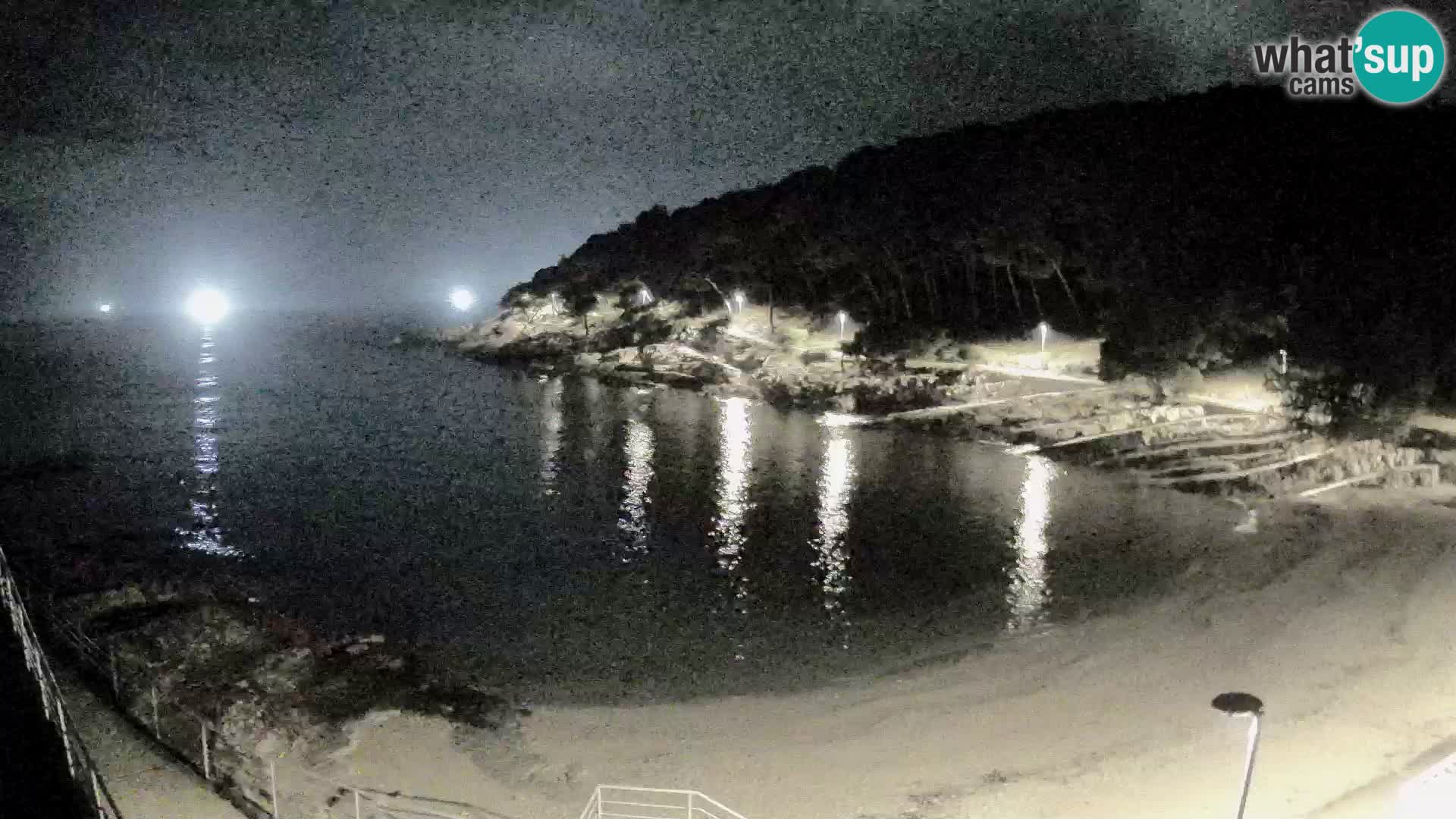 Webcam Mali Lošinj – Sunčana uvala beach – Veli Žal