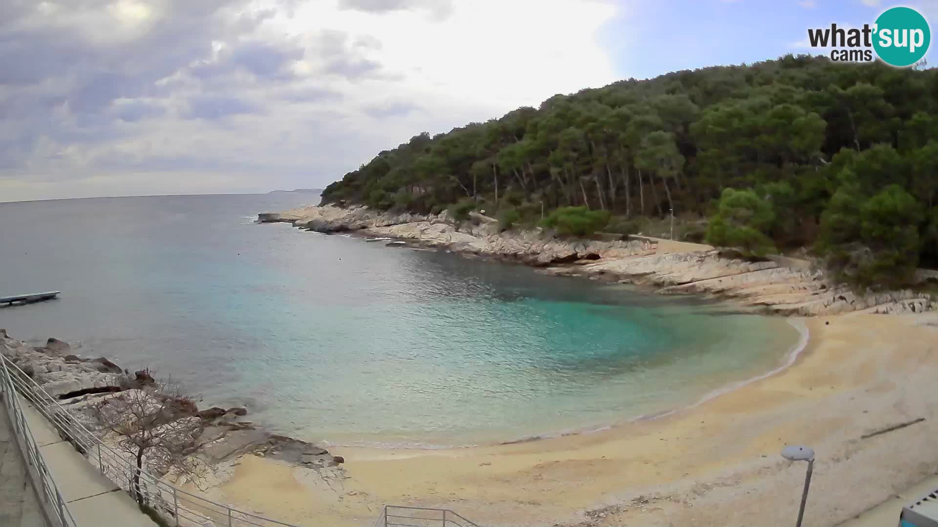 Webcam Mali Lošinj – Sunčana uvala Strand – Veli Žal