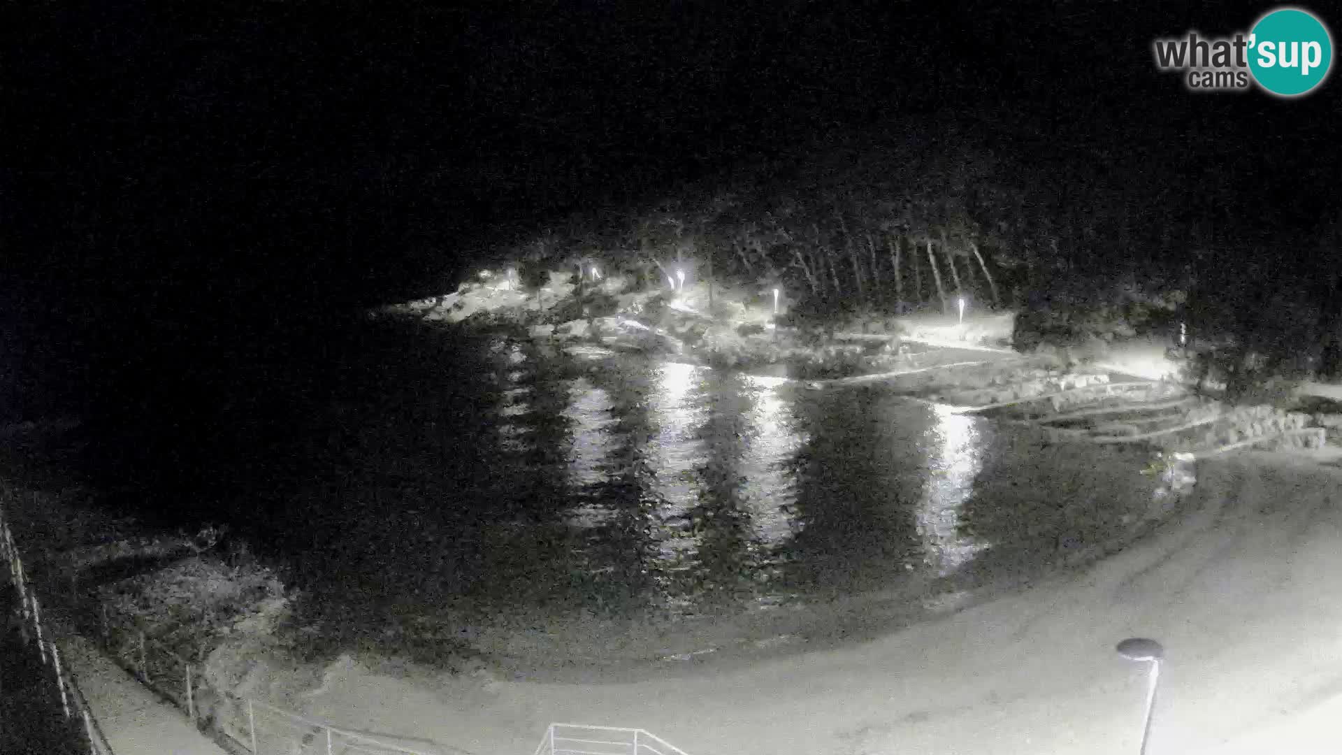 Webcam Mali Lošinj – Sunčana uvala Strand – Veli Žal