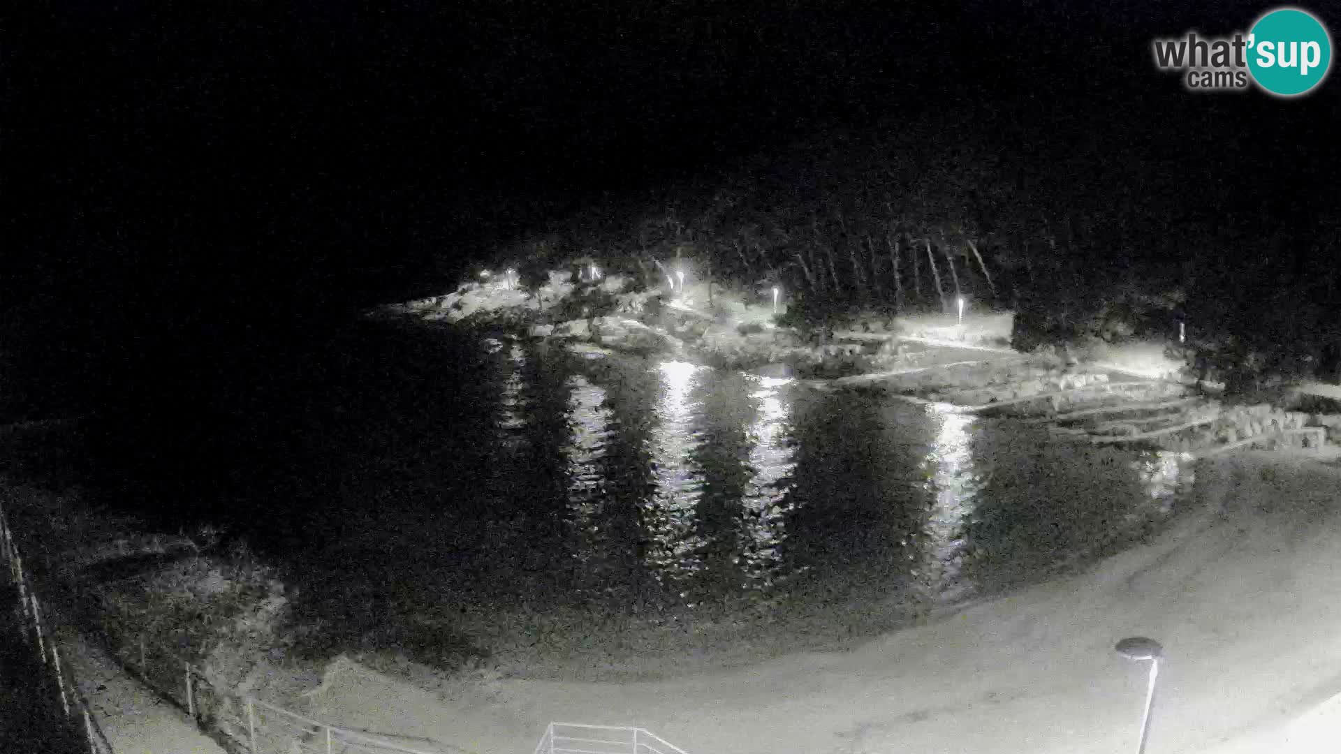Webcam Mali Lošinj – plage Sunčana uvala – Veli Žal