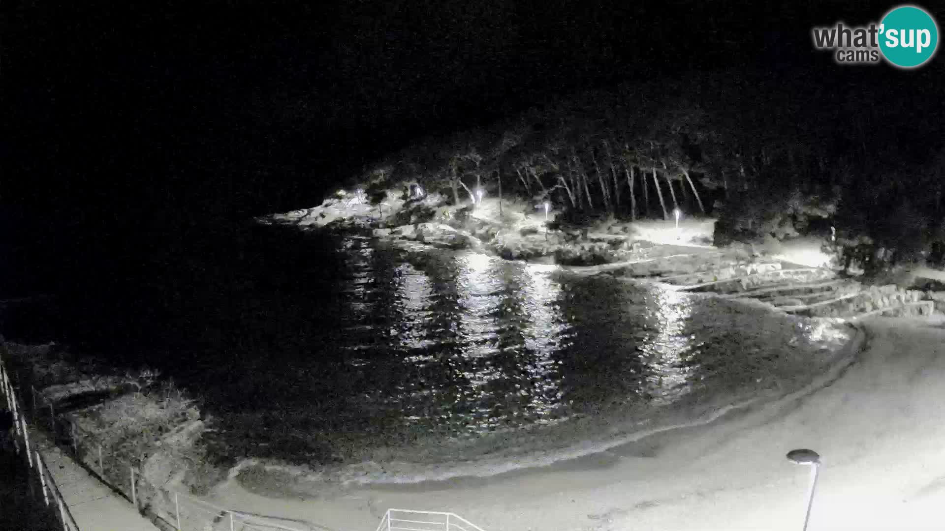 Webcam Mali Lošinj – plage Sunčana uvala – Veli Žal