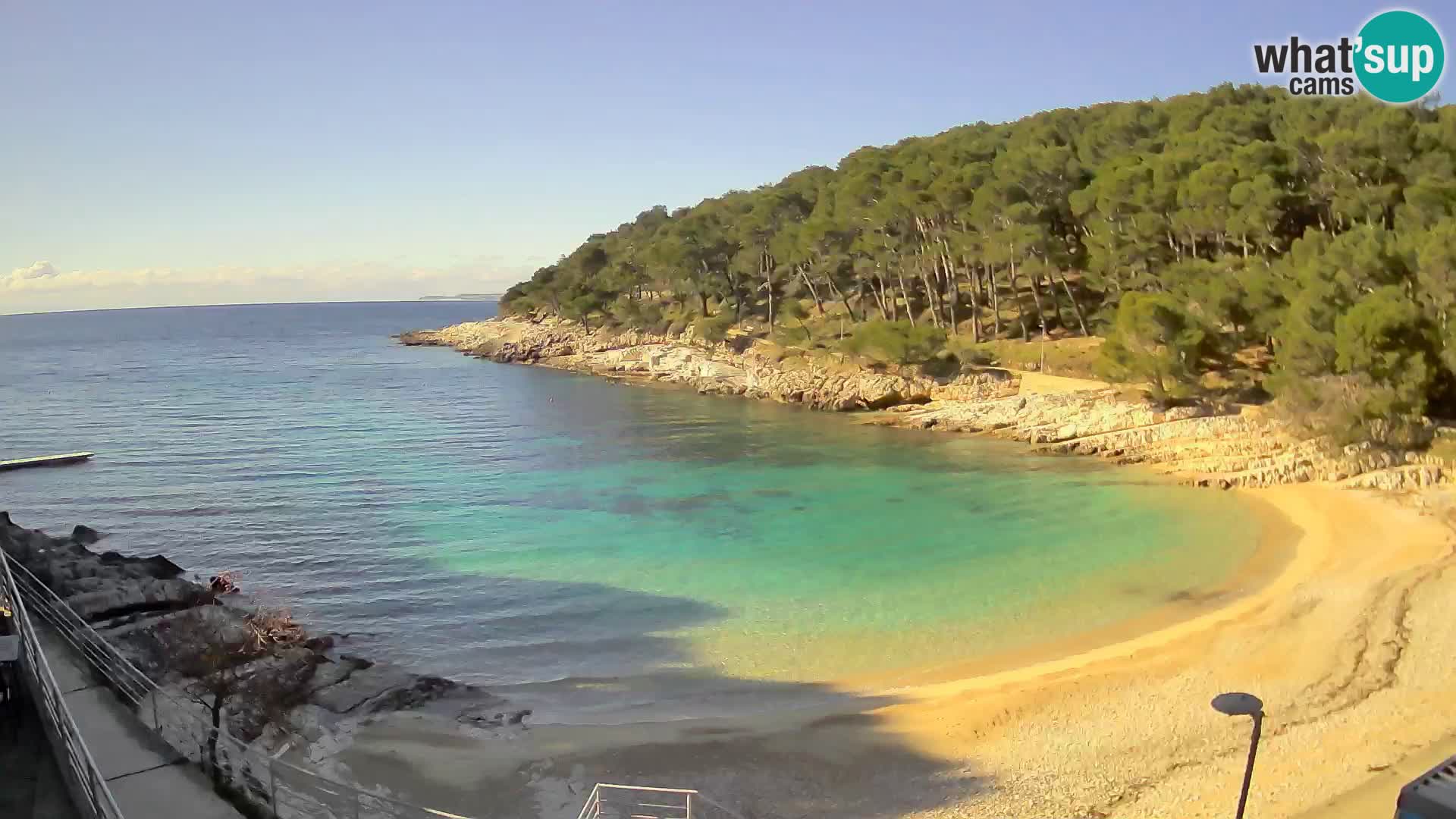 Webcam Mali Lošinj – plage Sunčana uvala – Veli Žal