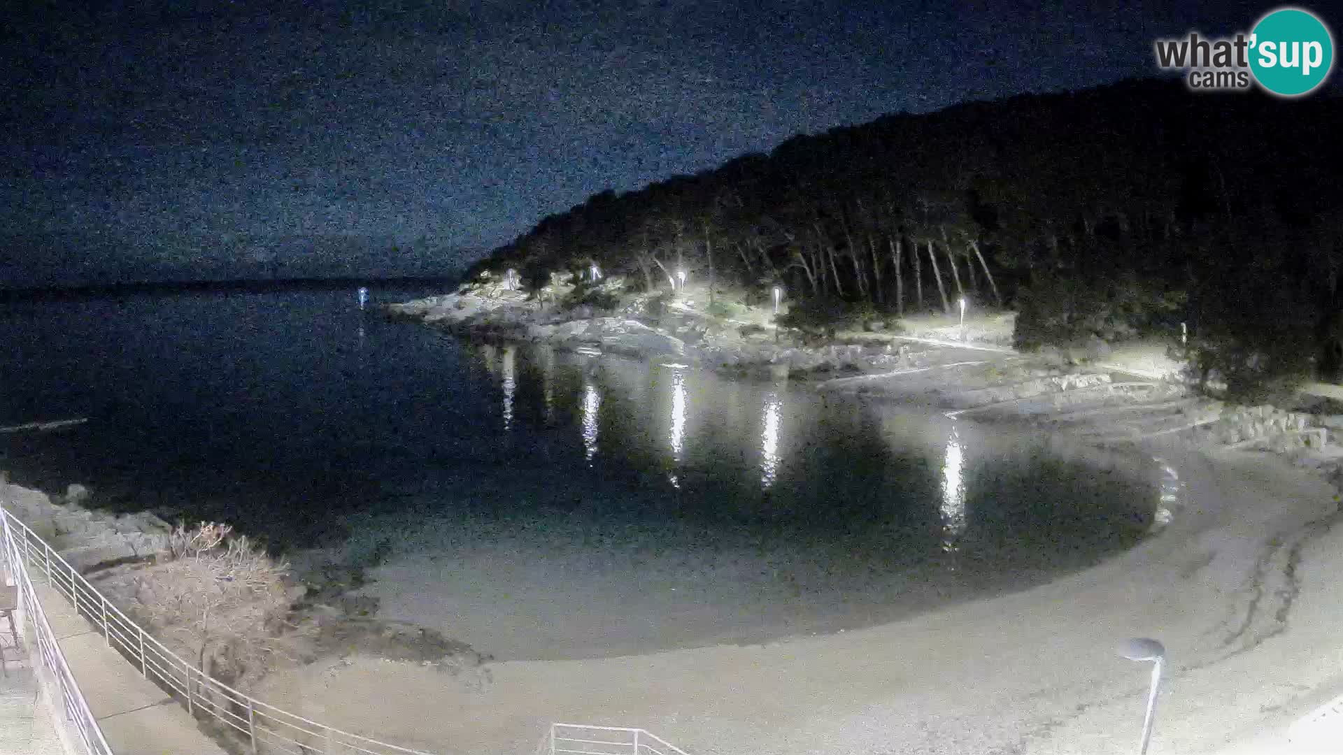 Web kam Mali Lošinj – plaža Sunčana uvala – Veli Žal