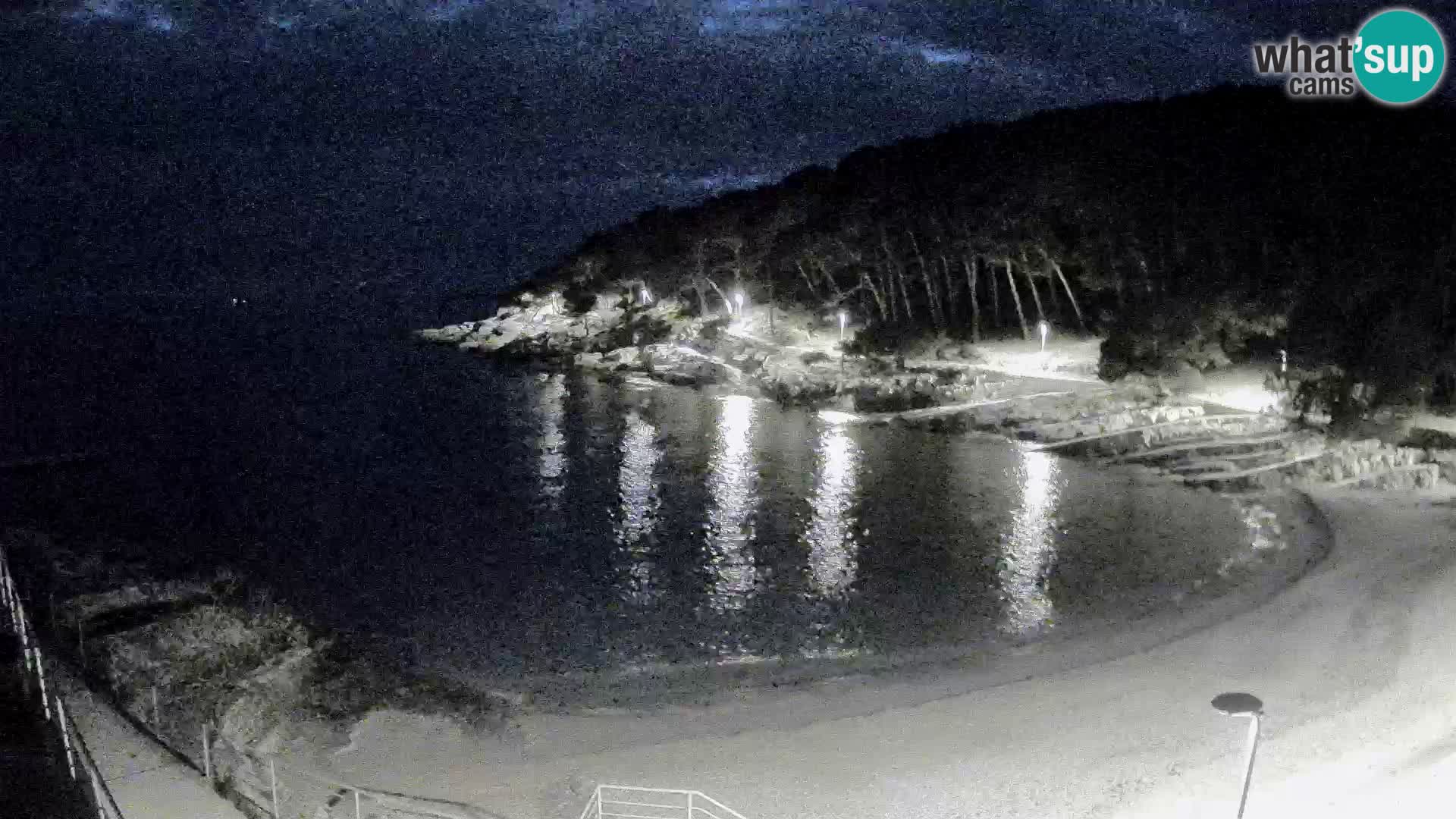 Webcam Mali Lošinj – plage Sunčana uvala – Veli Žal