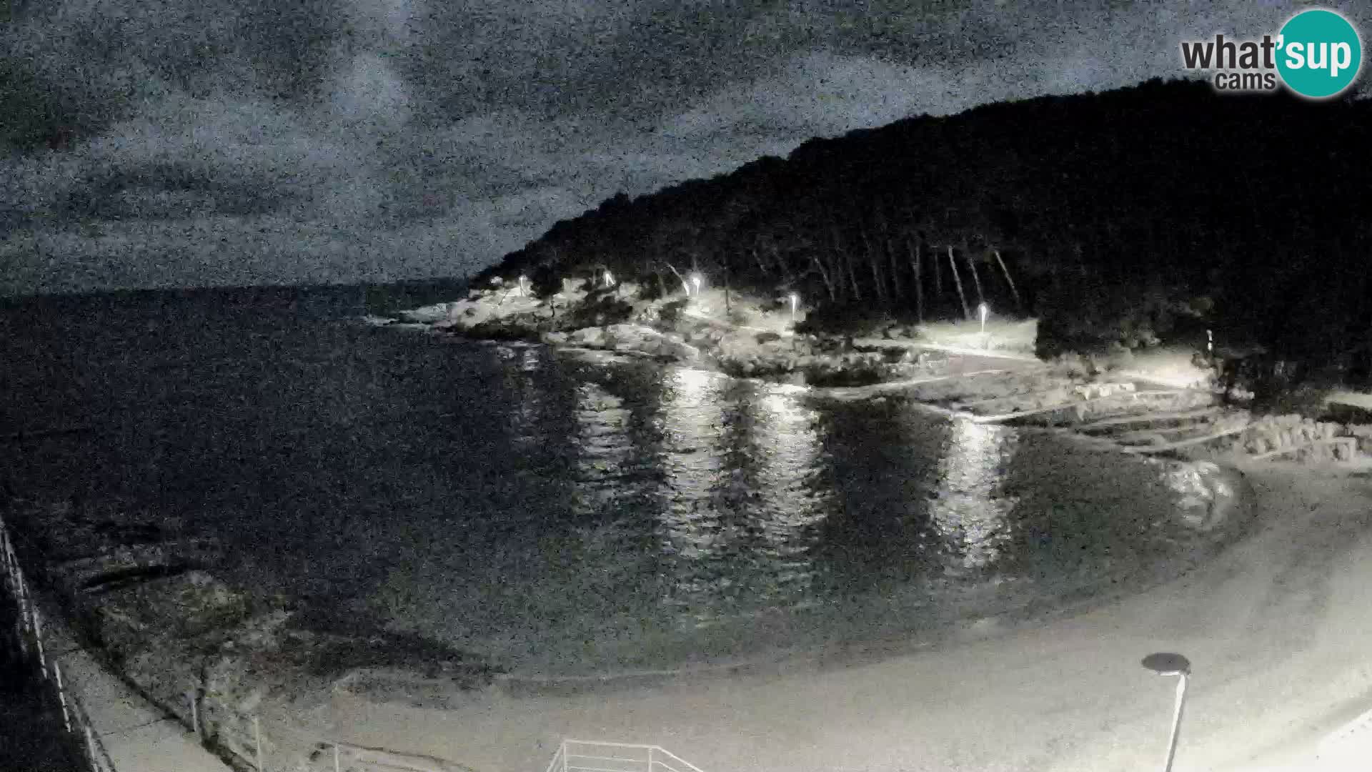 Webcam Mali Lošinj – spiaggia Sunčana uvala – Veli Žal