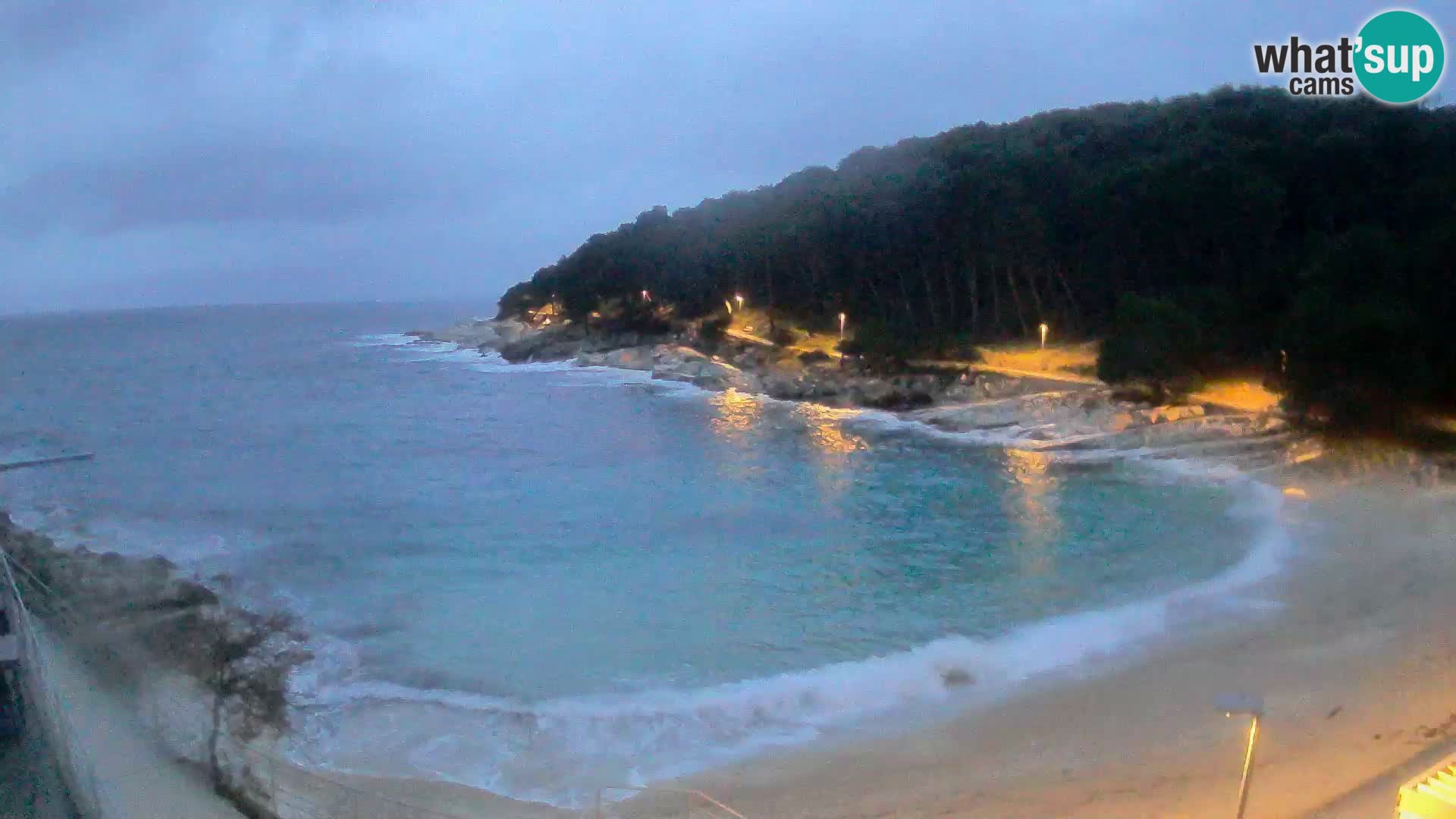 Spletna Kamera Mali Lošinj – plaža Sunčana uvala – Veli Žal
