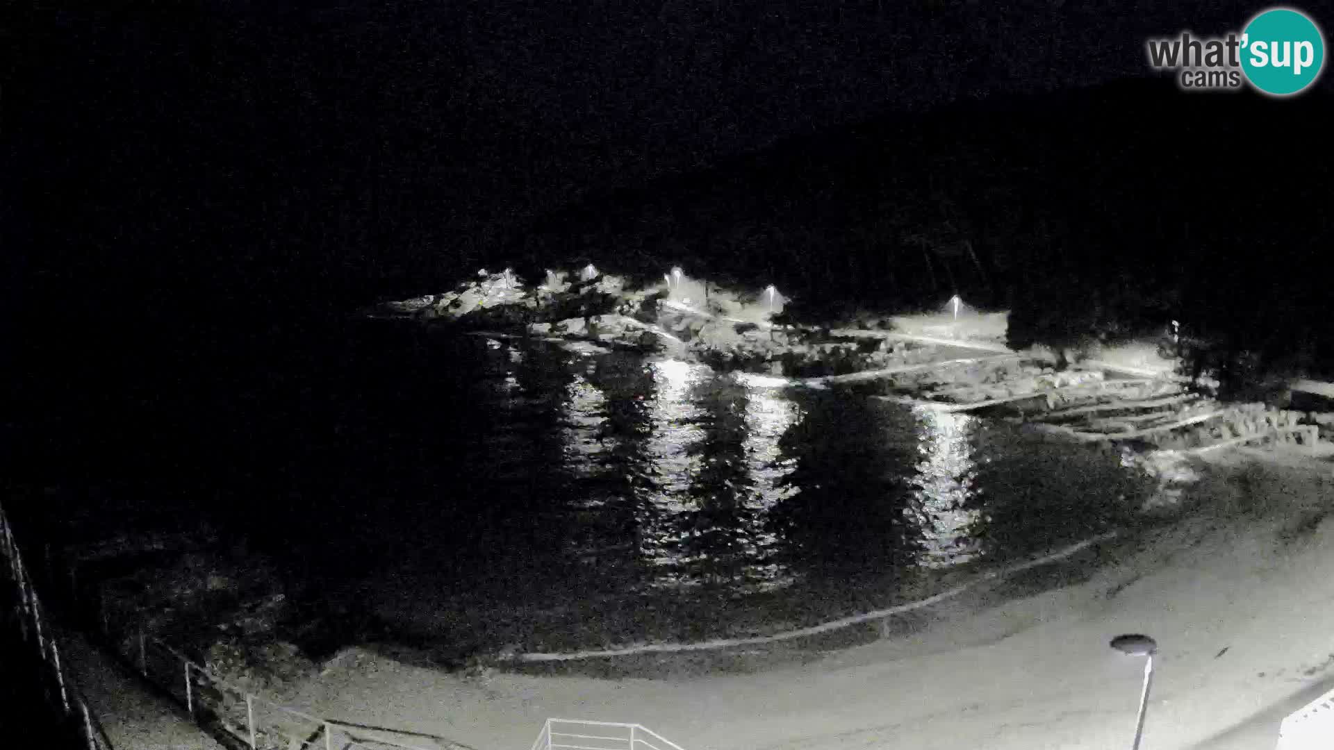 Webcam Mali Lošinj – plage Sunčana uvala – Veli Žal