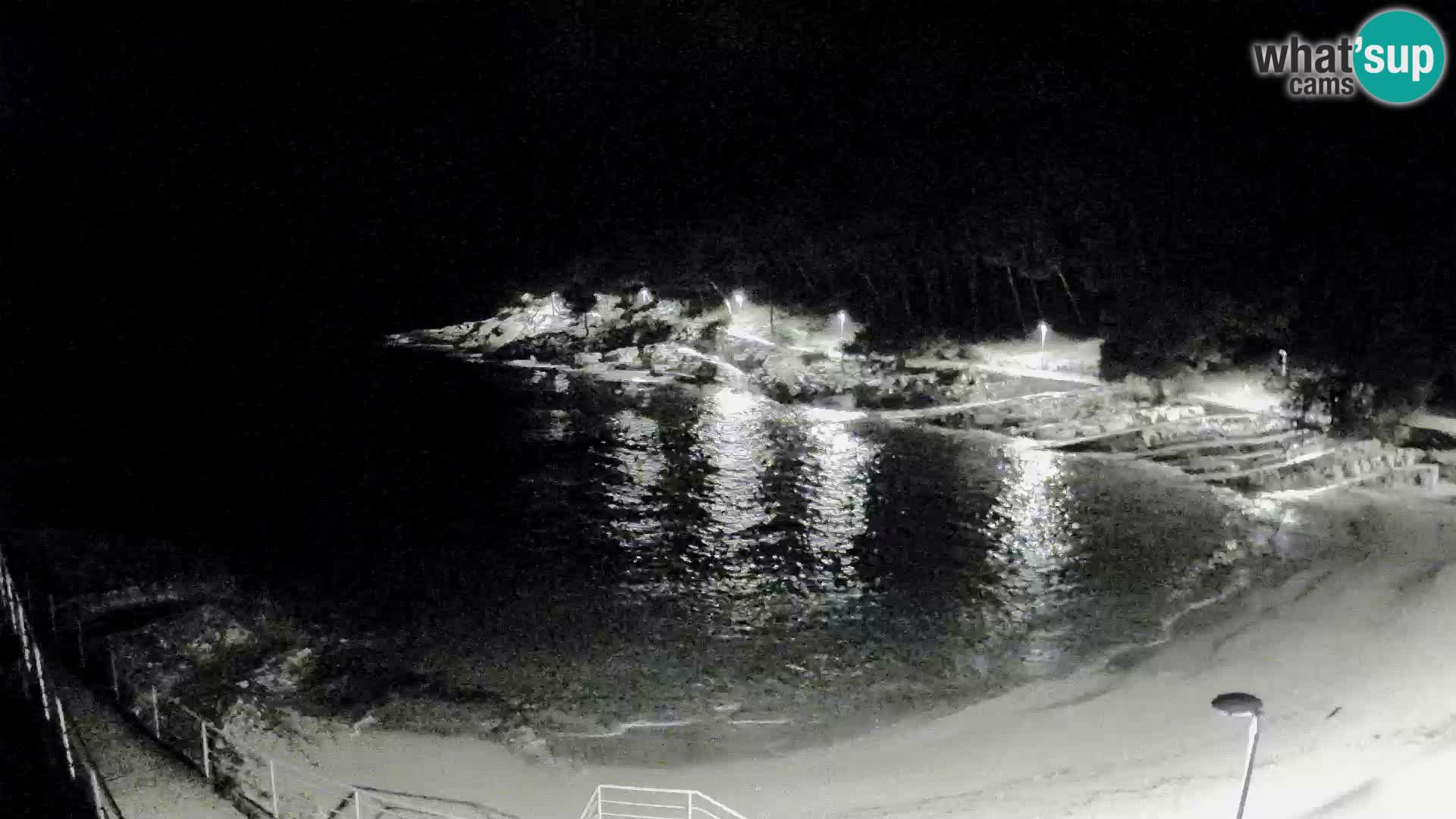 Webcam Mali Lošinj – Sunčana uvala beach – Veli Žal