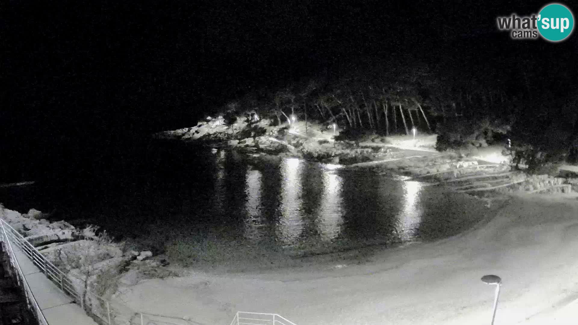 Webcam Mali Lošinj – playa Sunčana uvala – Veli Žal
