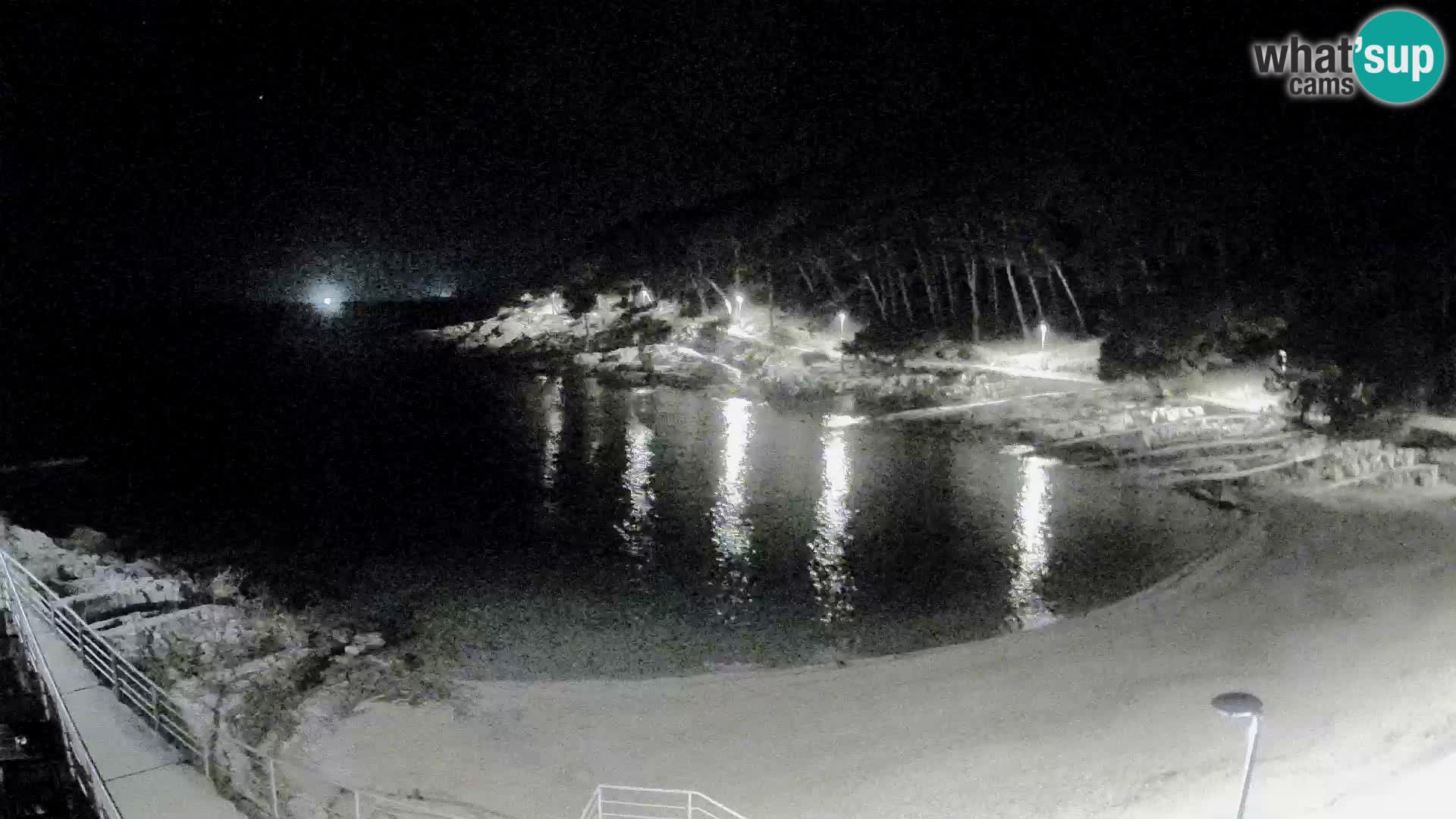 Webcam Mali Lošinj – Sunčana uvala beach – Veli Žal