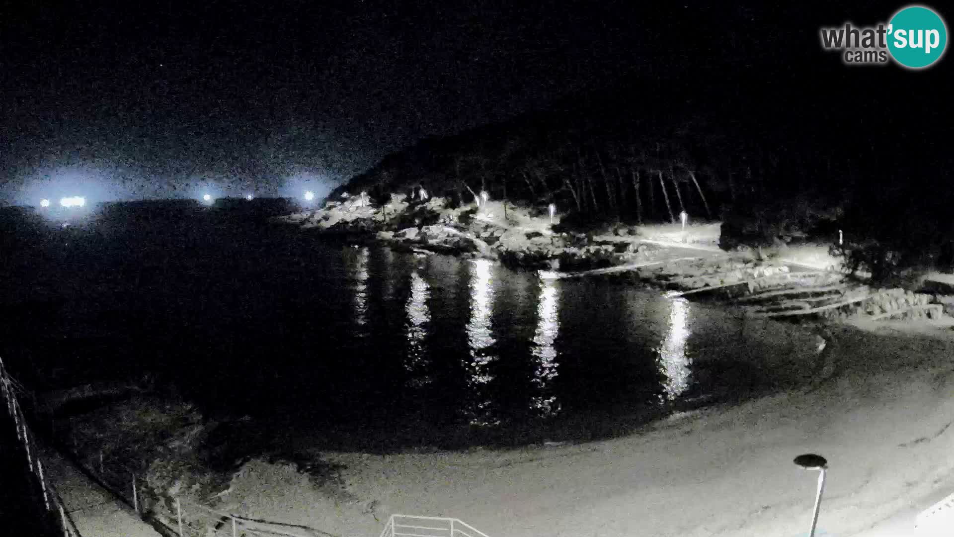 Webcam Mali Lošinj – Sunčana uvala Strand – Veli Žal